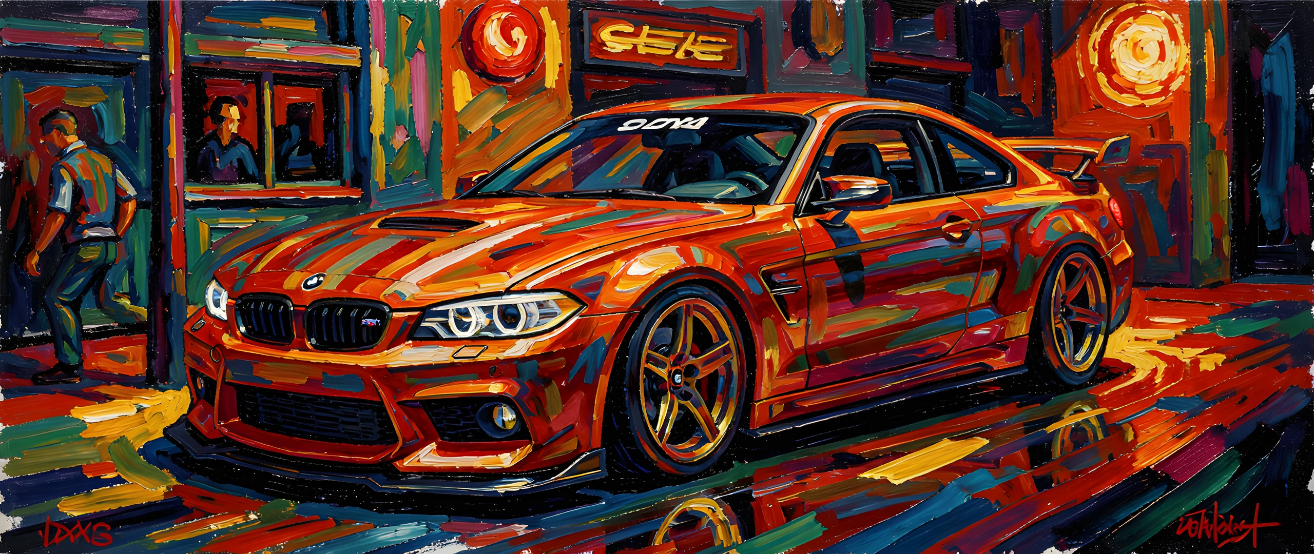 Impressionist Street Scene