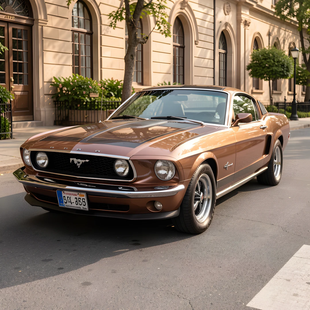 Futuristic Muscle Car