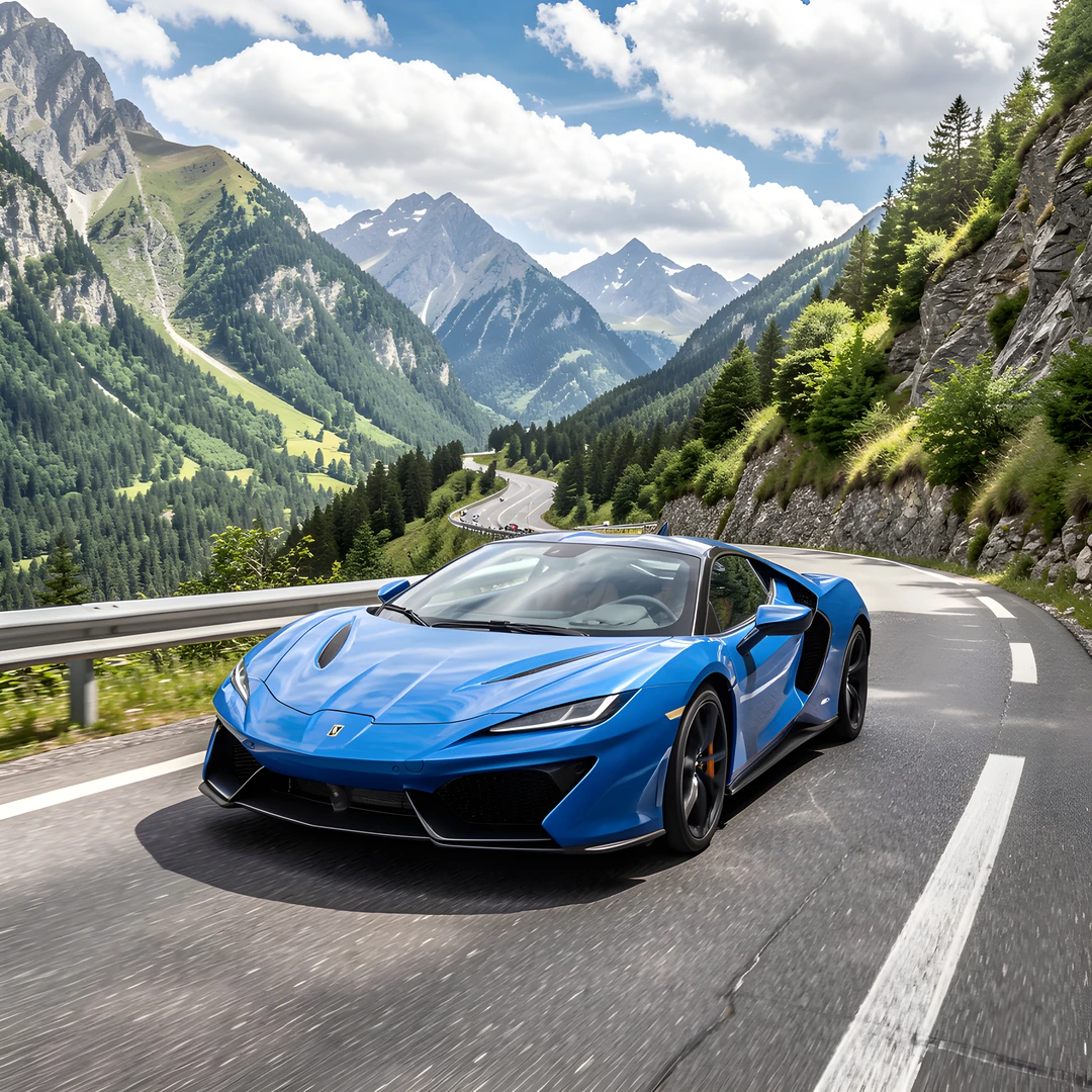 Racing Mountain Pass