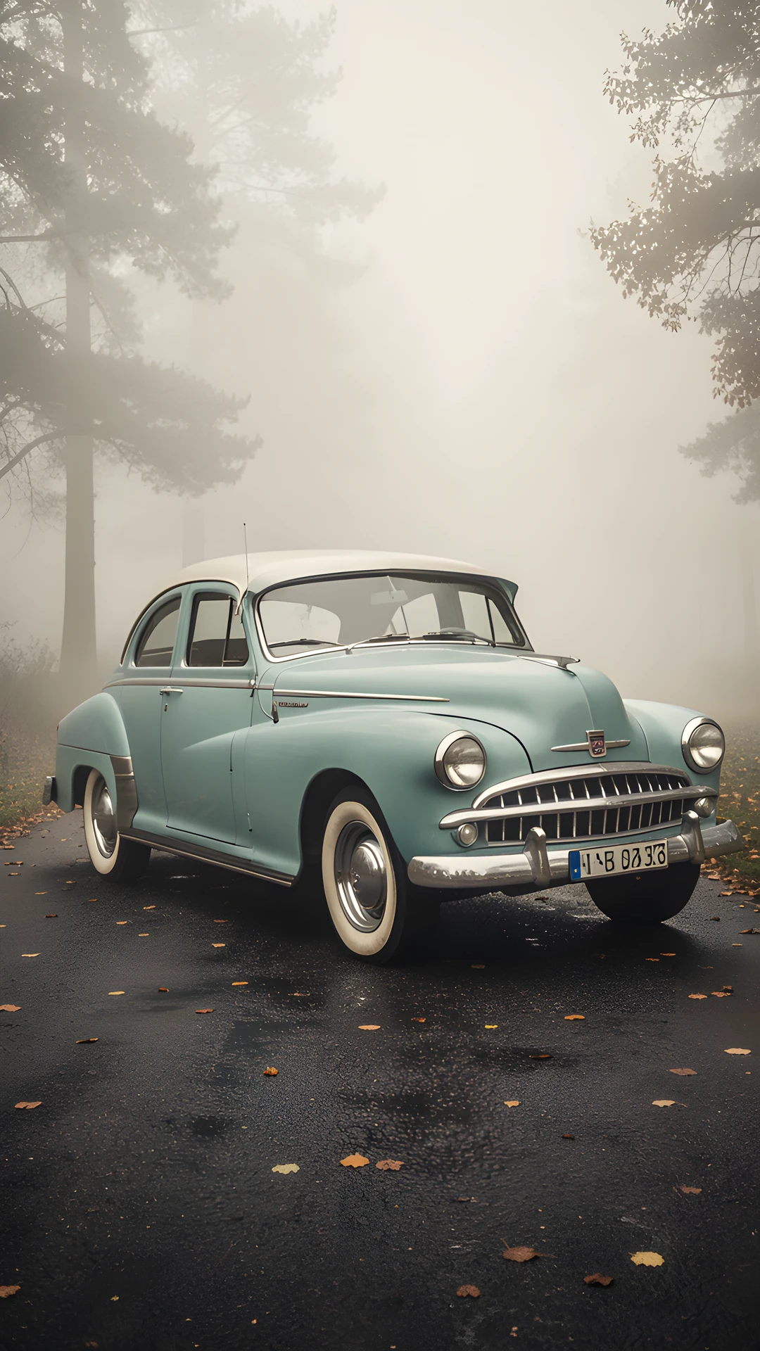 Retro Car Window