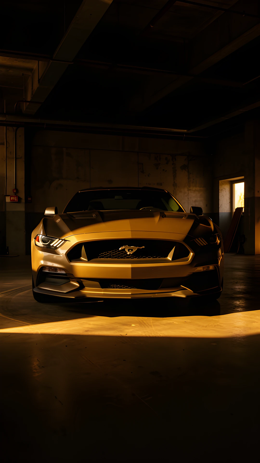 Shadows On Mustang