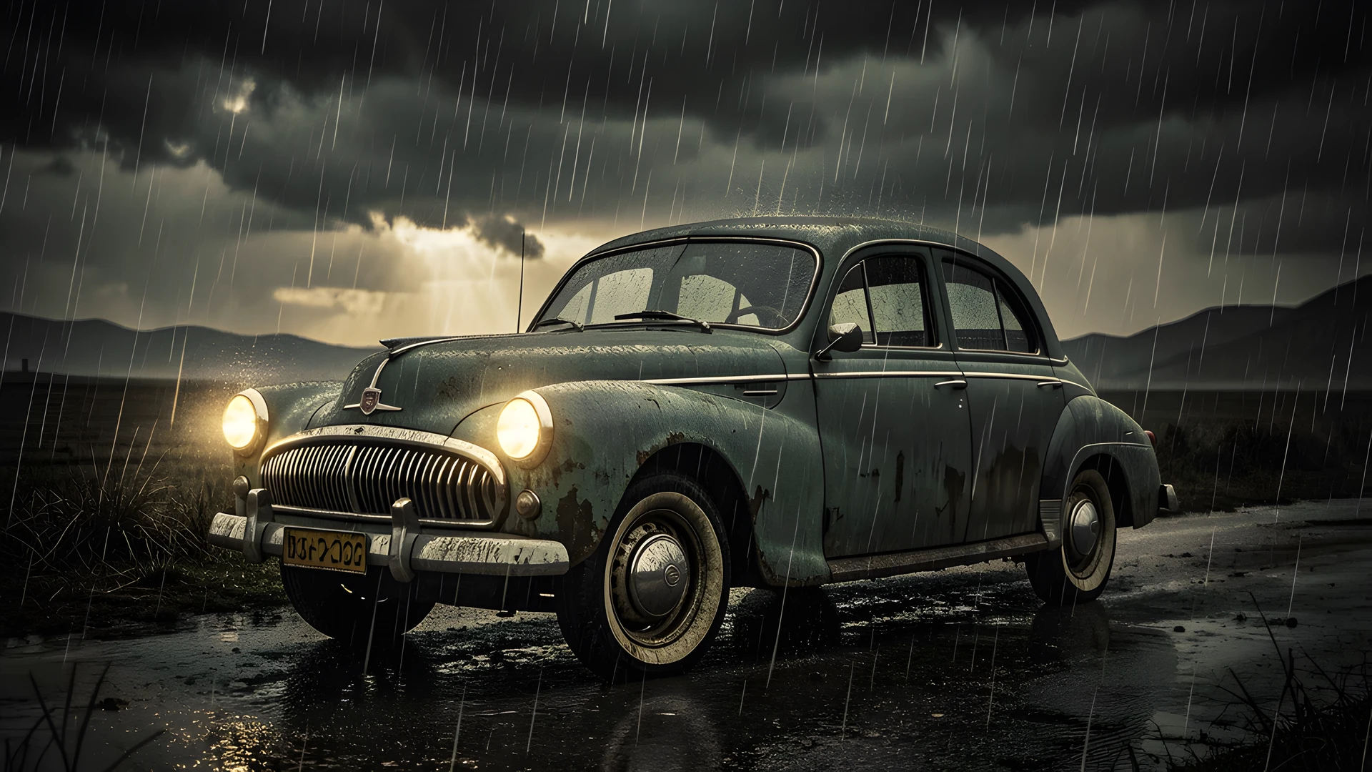 Vintage Dark Storm
