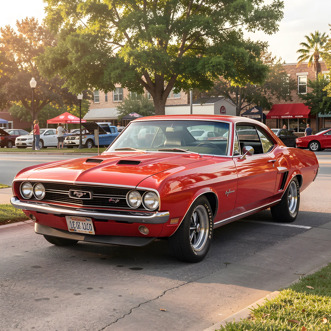 Vintage Muscle Car