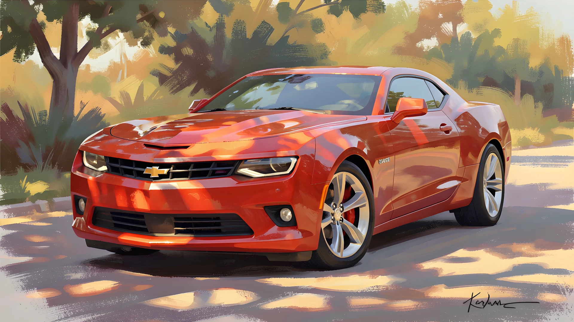 Muscle Car Glow