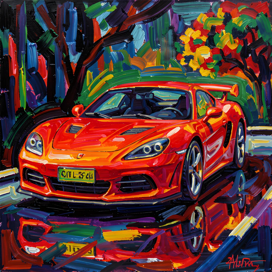 Impressionist Brushstrokes
