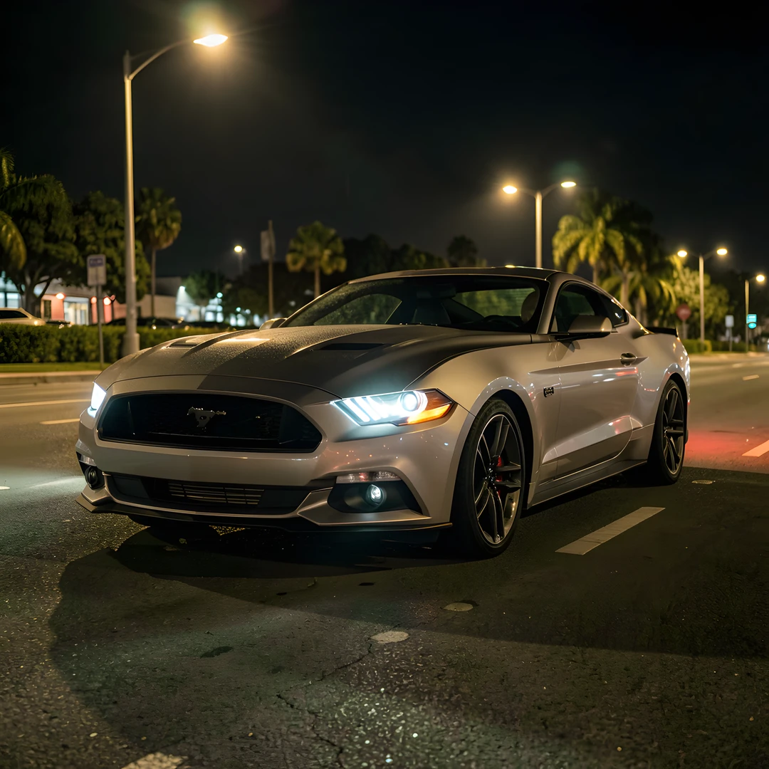 Car In Darkness