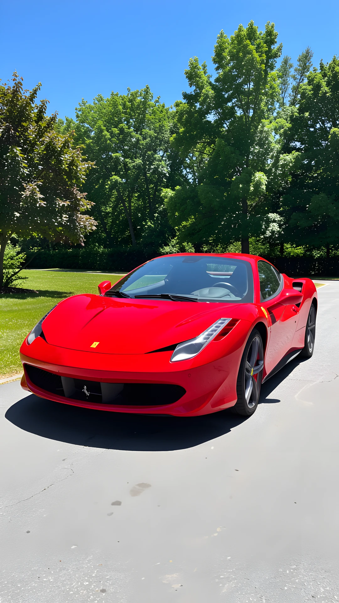 Ferrari Racing Scene