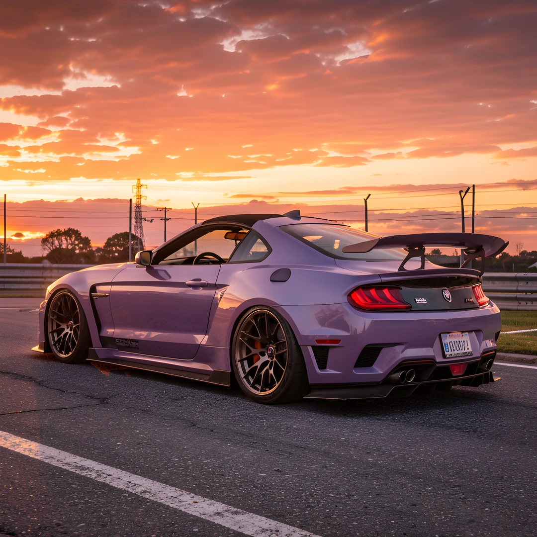 Racing Sunset