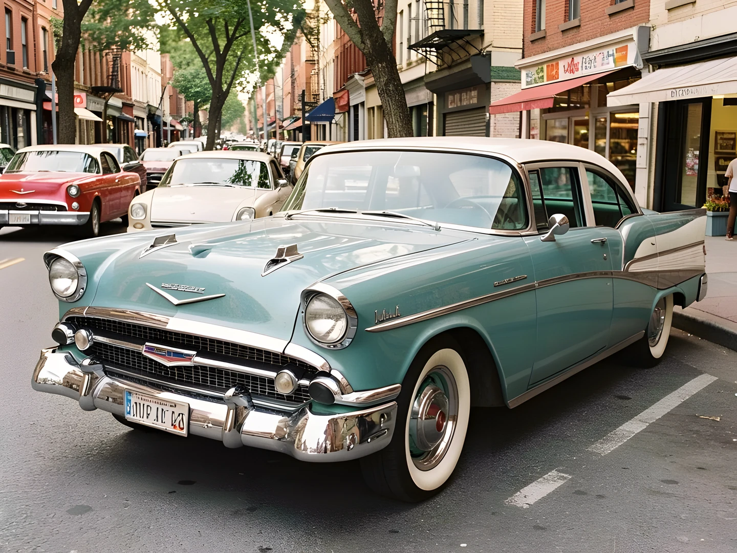 Retro Car Garage