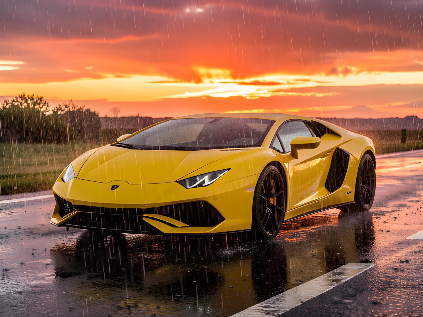 Turbocharged Sunset Road