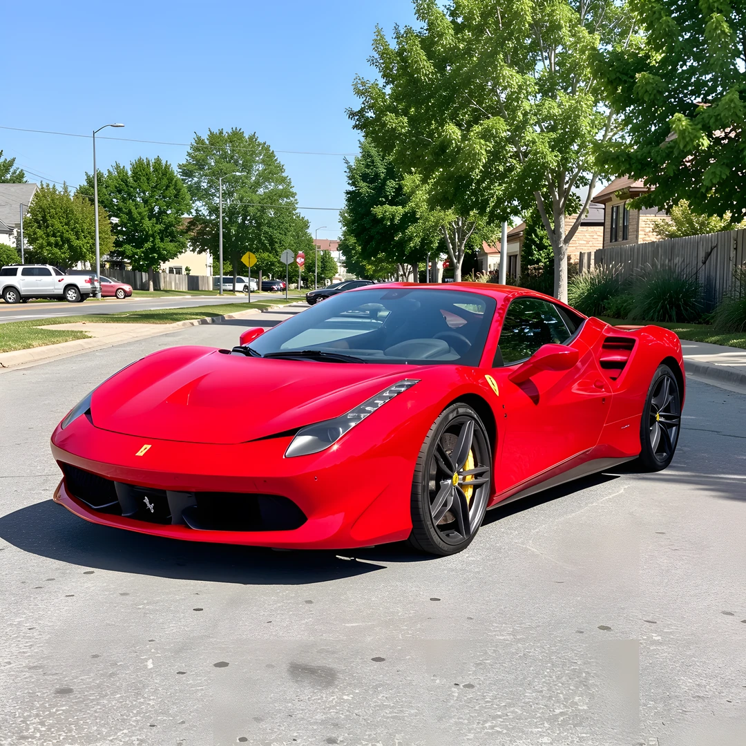 Red Ferrari Racing