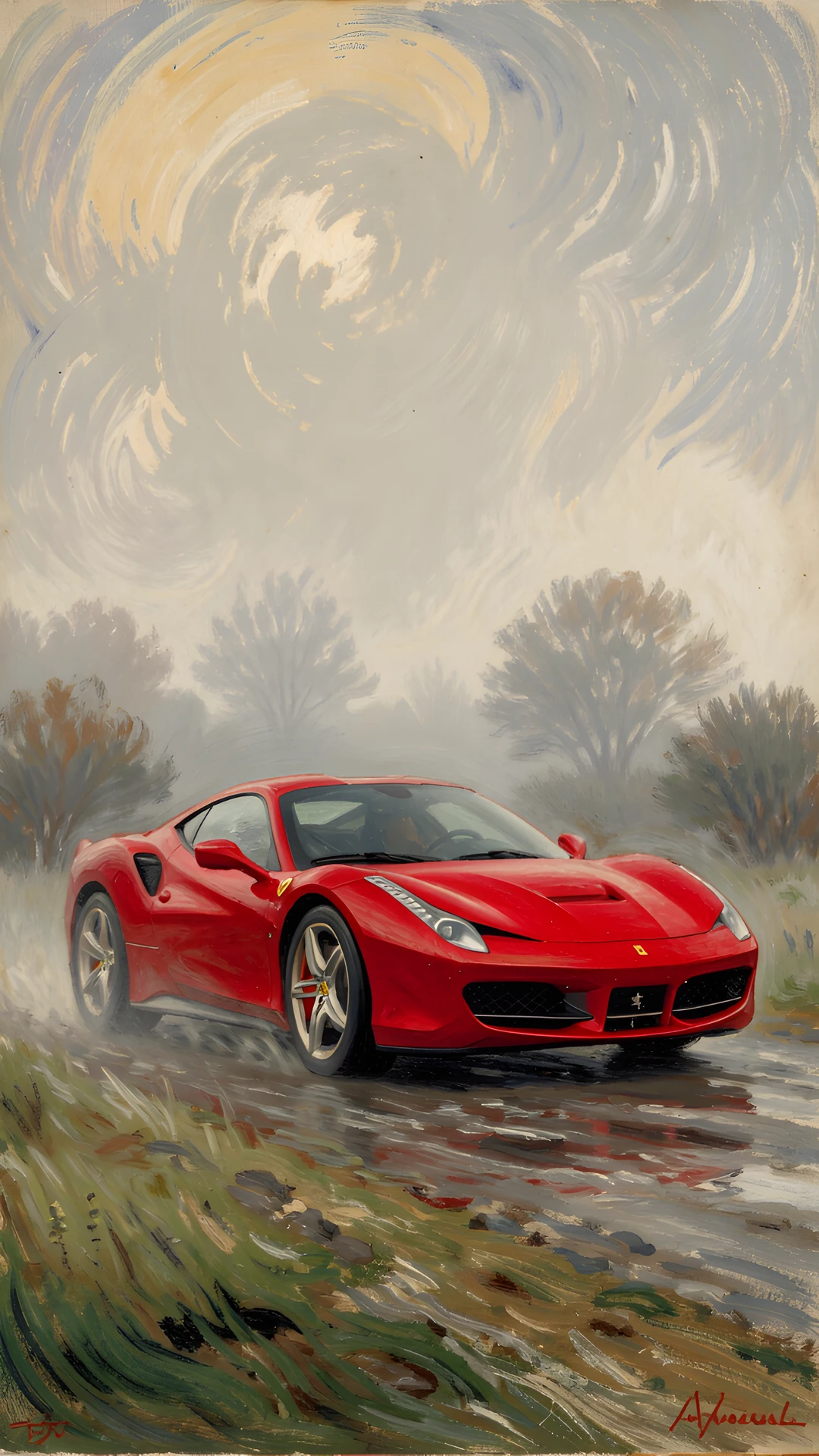 Red Ferrari