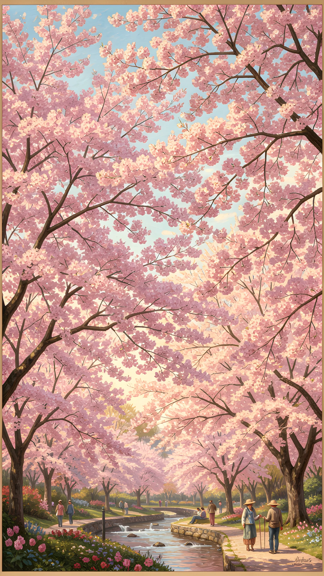 Sakura Blossom Garden