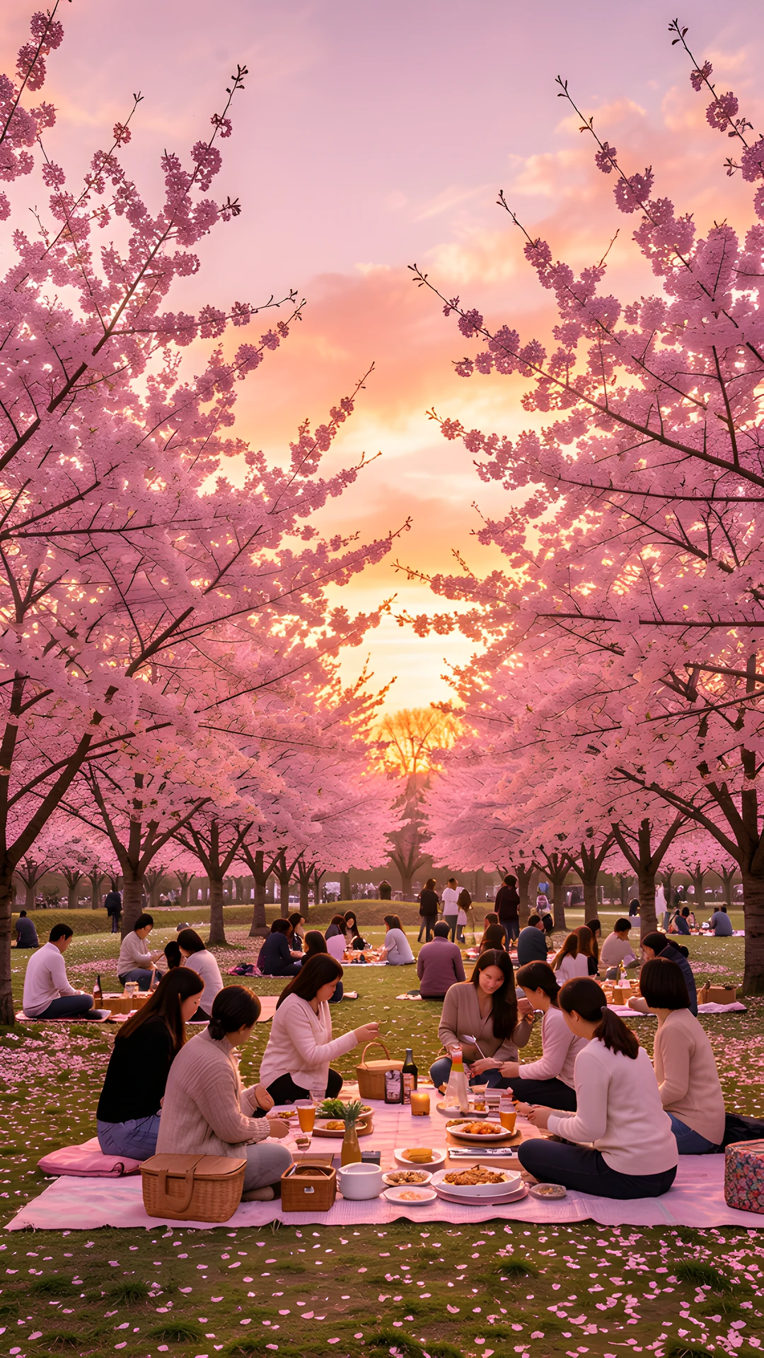 Blooming Cherry Grove