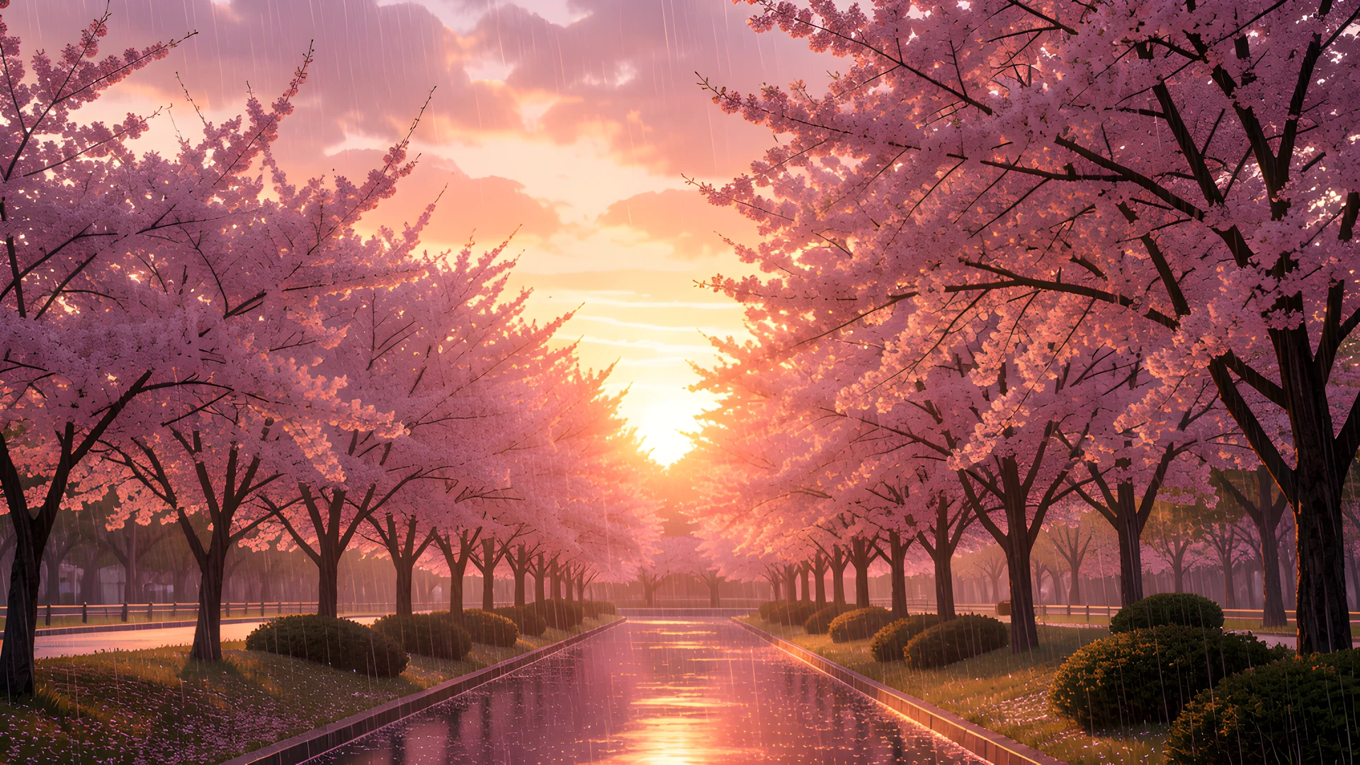 Blooming Cherry Park