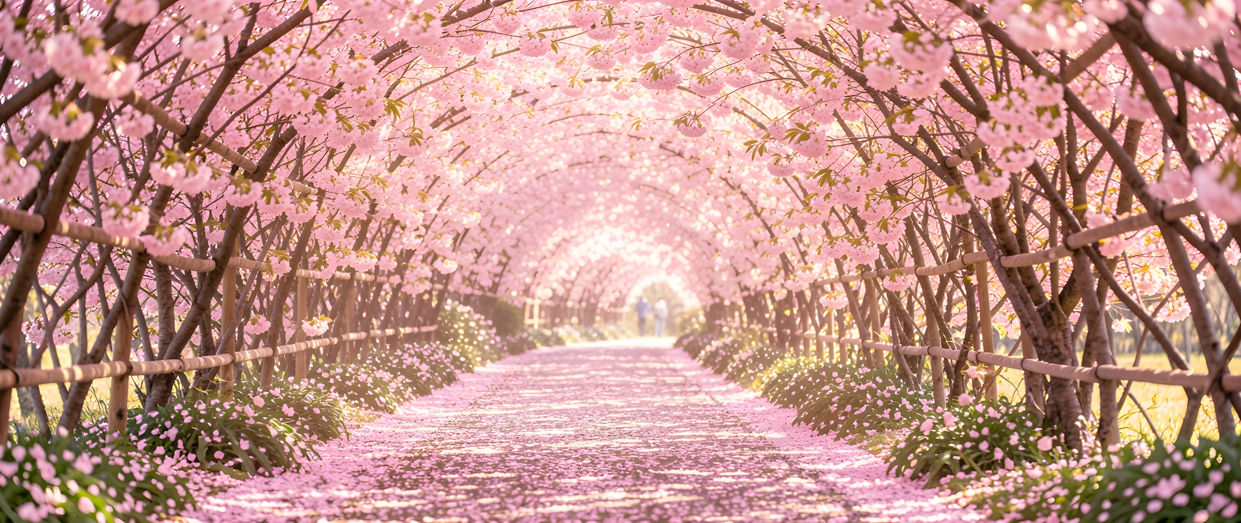 Soft Pink Tunnel