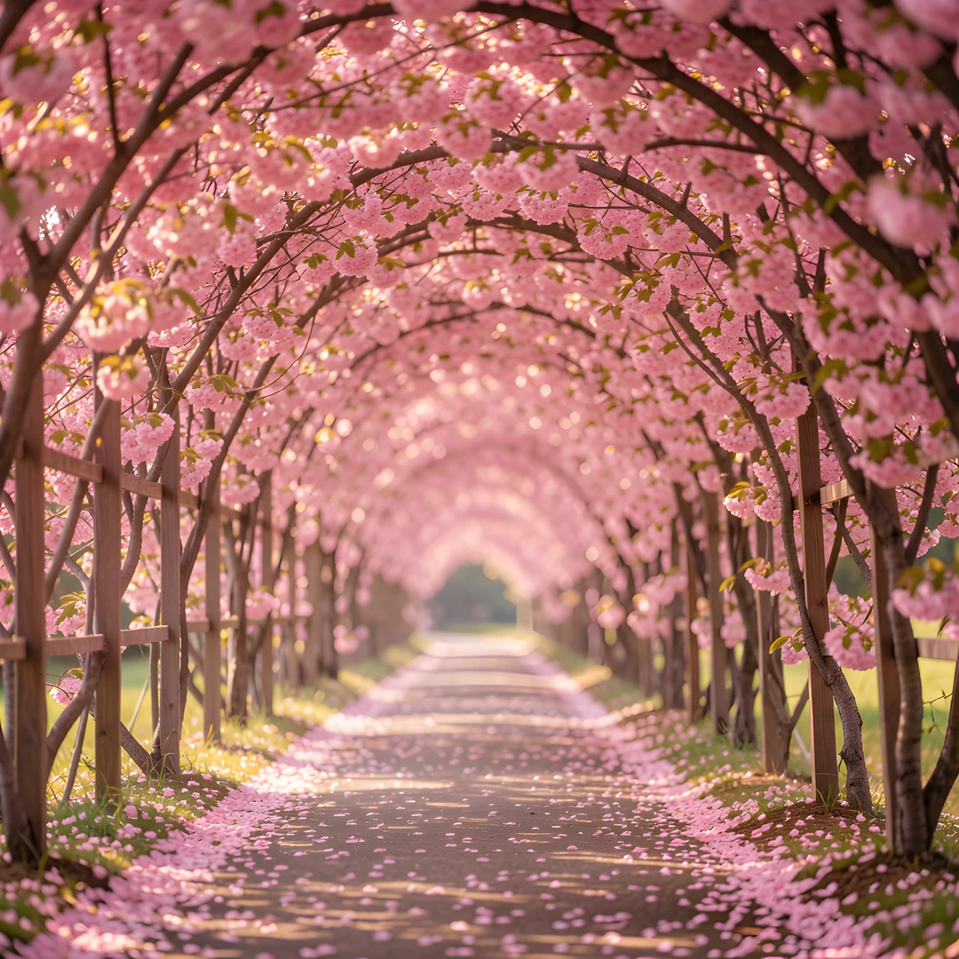 Sakura Petal Tunnel