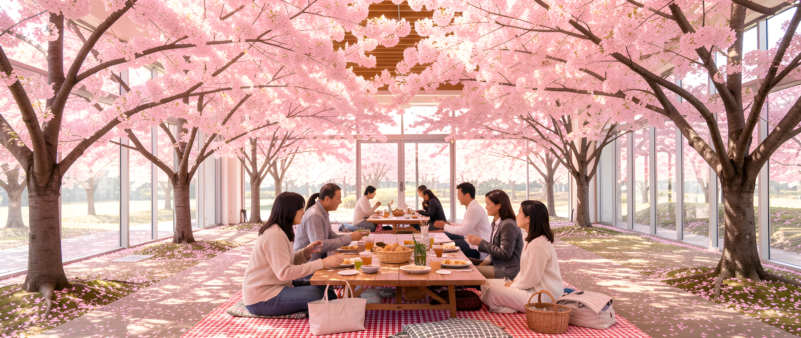 Blooming Cherry Garden