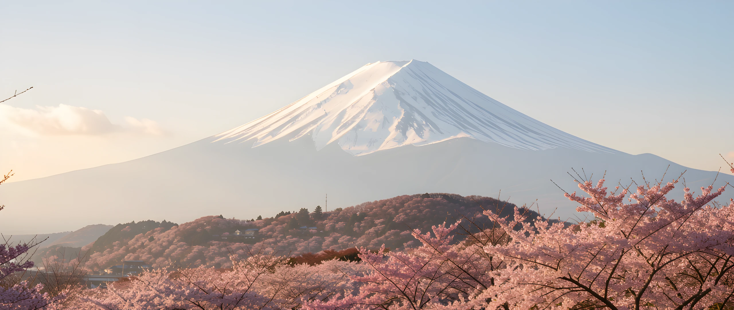 Sakura Fuji Morning
