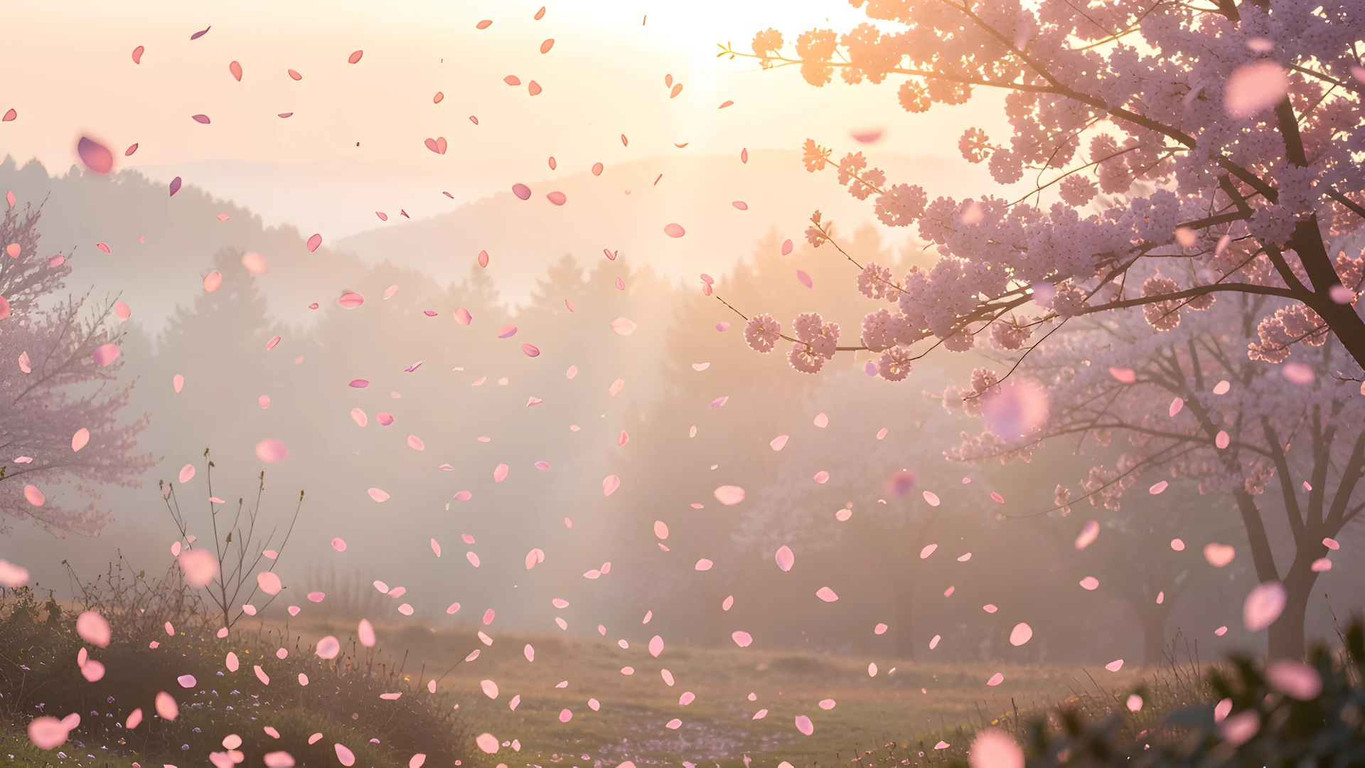 Sakura Morning Glow
