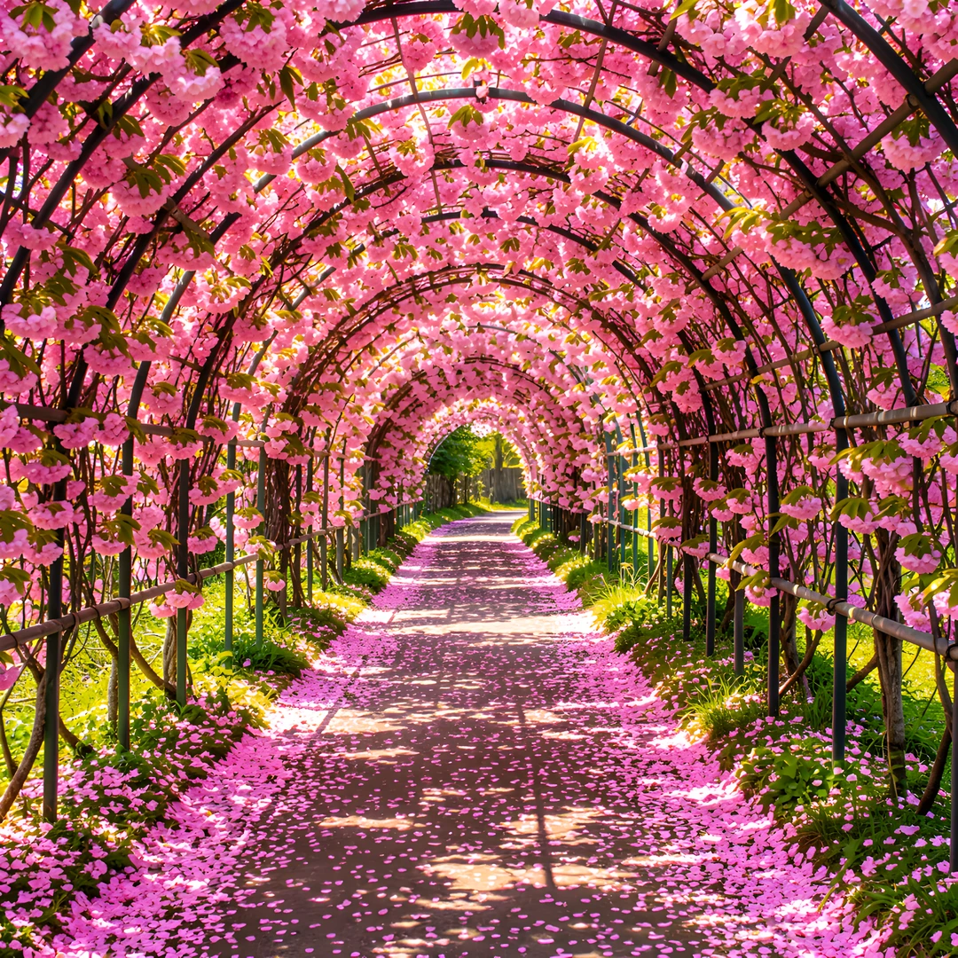 Sakura Color Tunnel