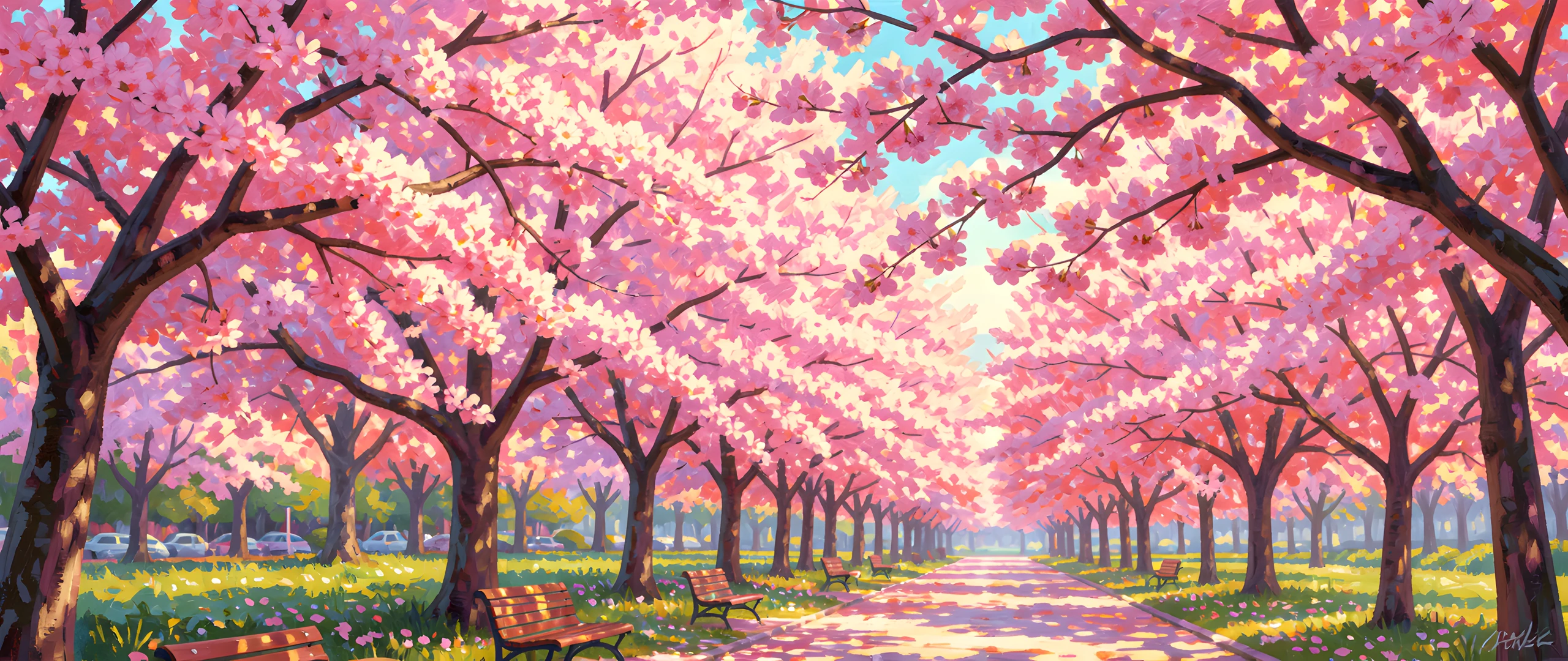 Blooming Cherry Park