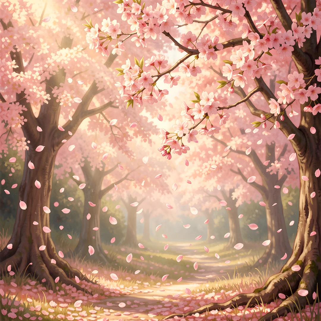 Soft Pink Blooms