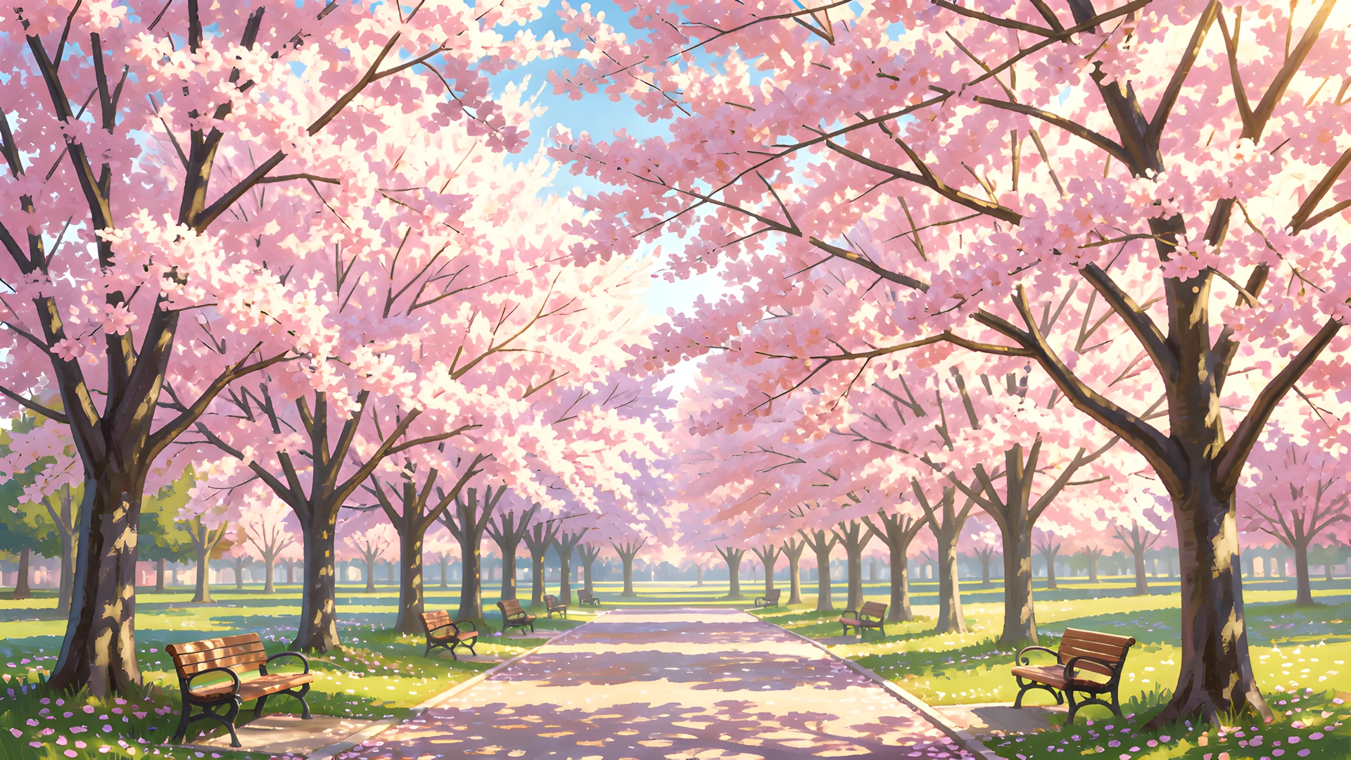 Blooming Cherry Park