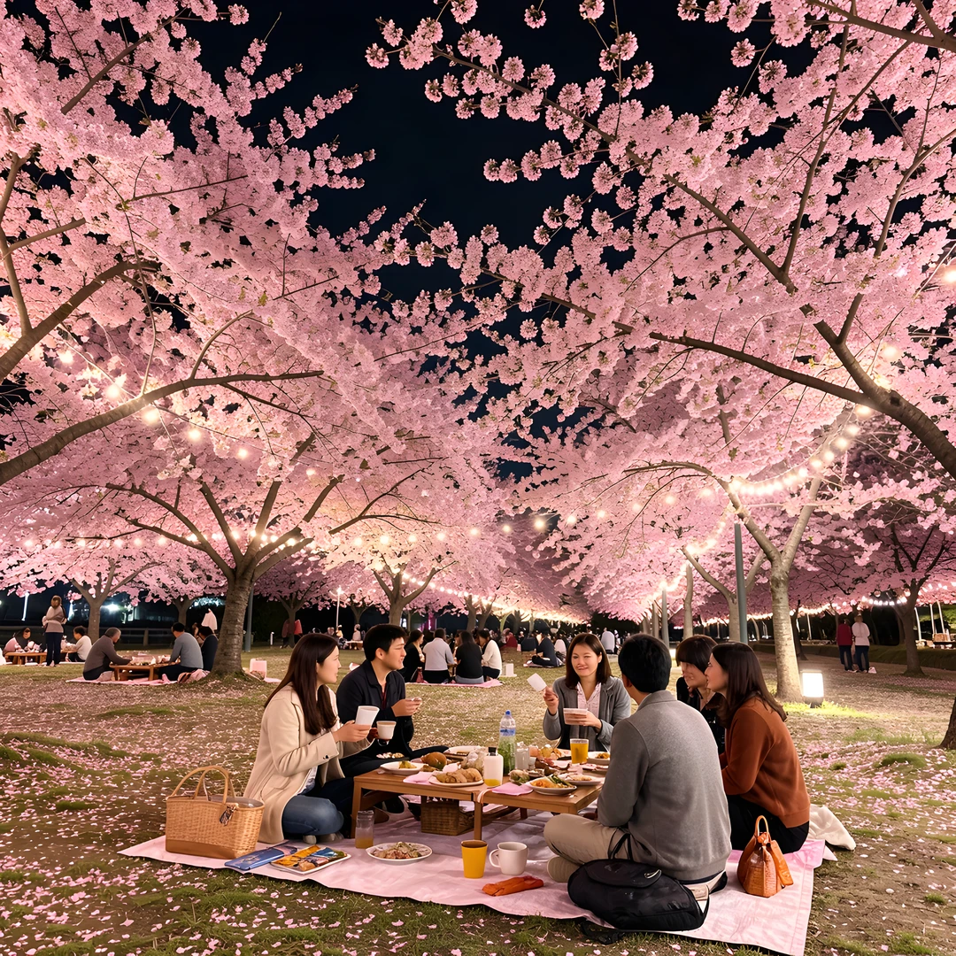 Blooming Cherry Blossoms