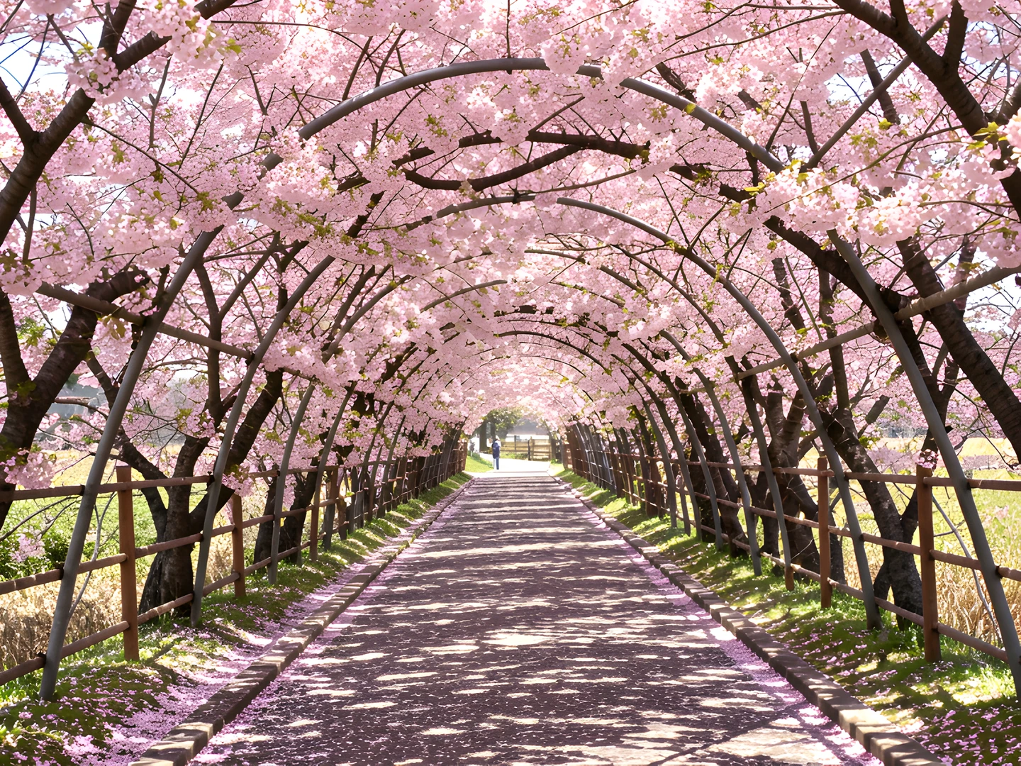 Petal Tunnel Walk