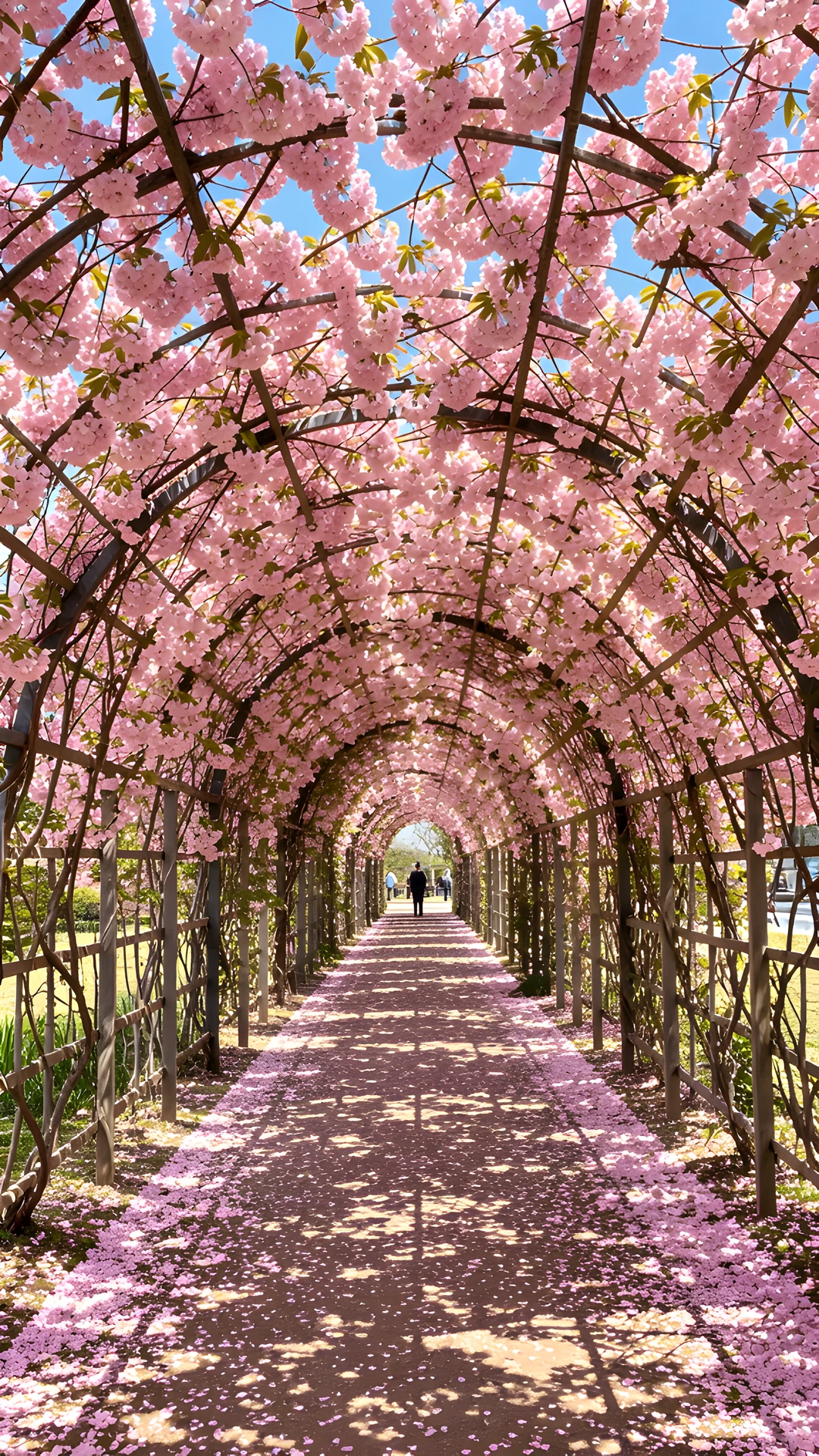 Sakura Petal Tunnel
