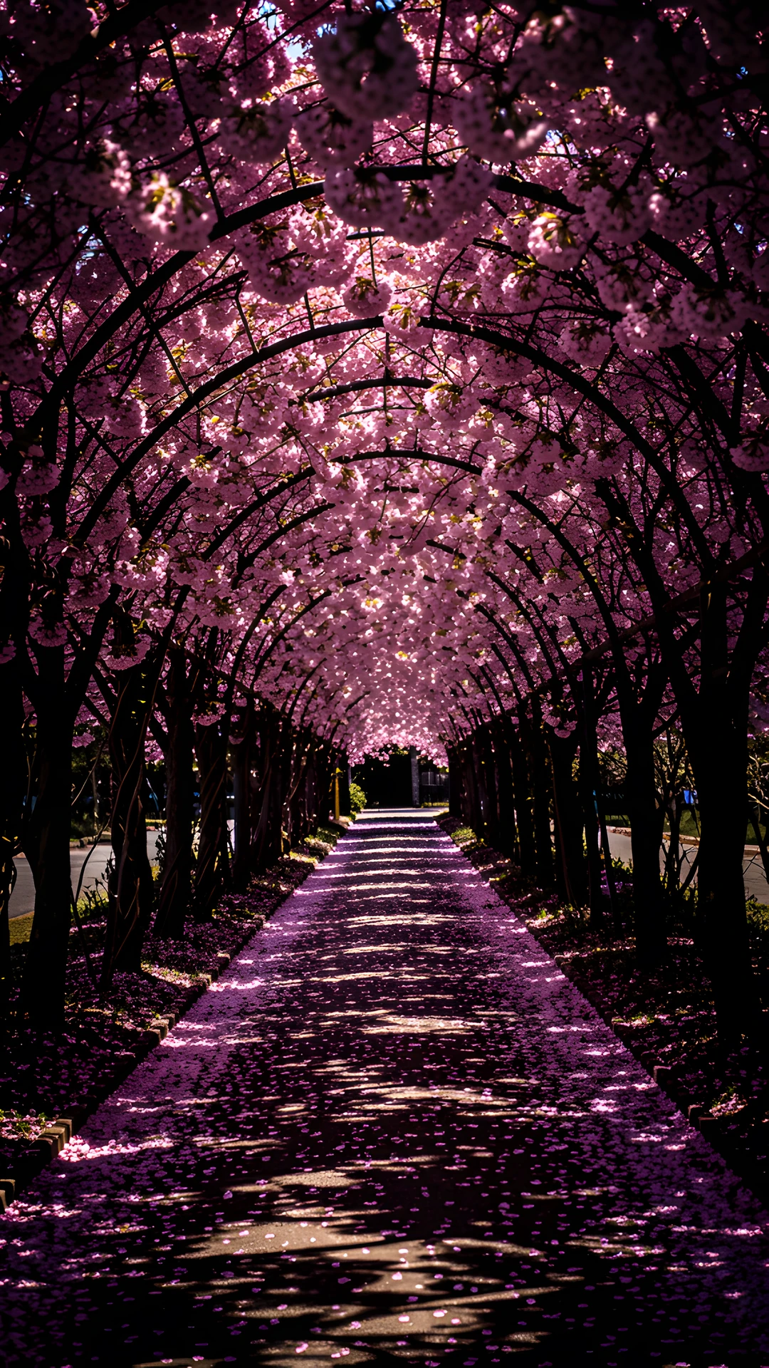Sakura Petal Tunnel