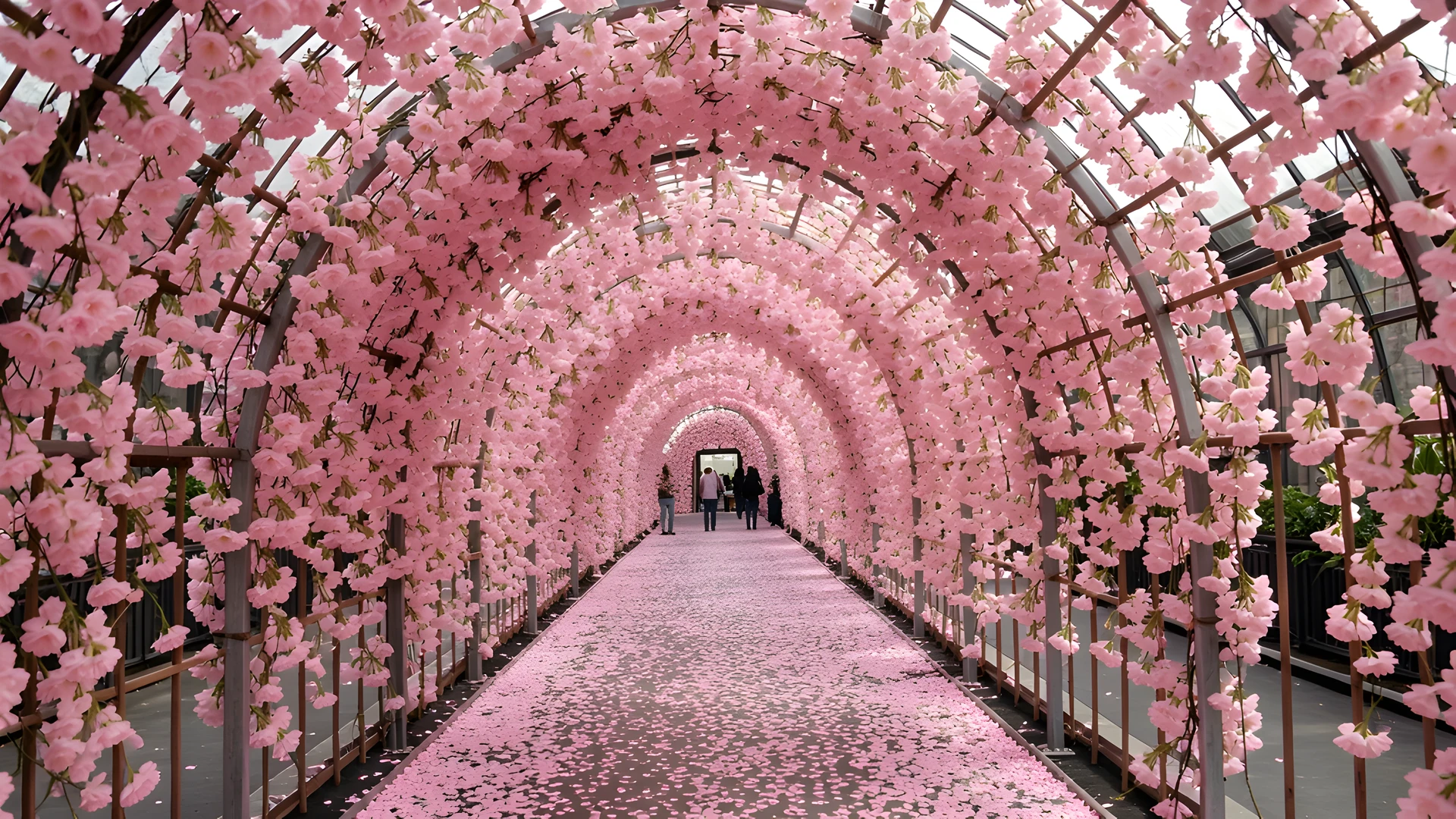Sakura Petal Walk