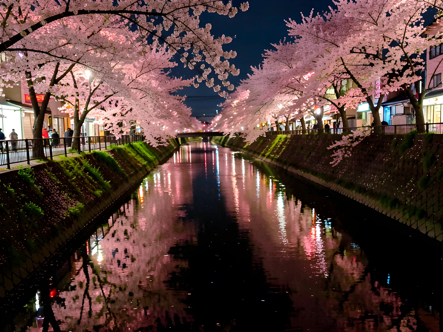 Cherry Blossom Night