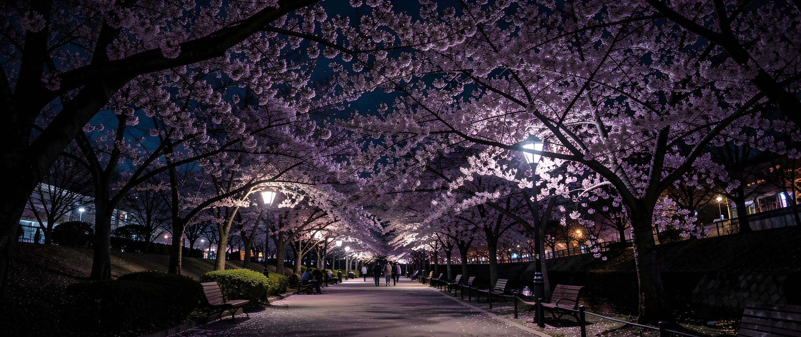 Cherry Blossom Night