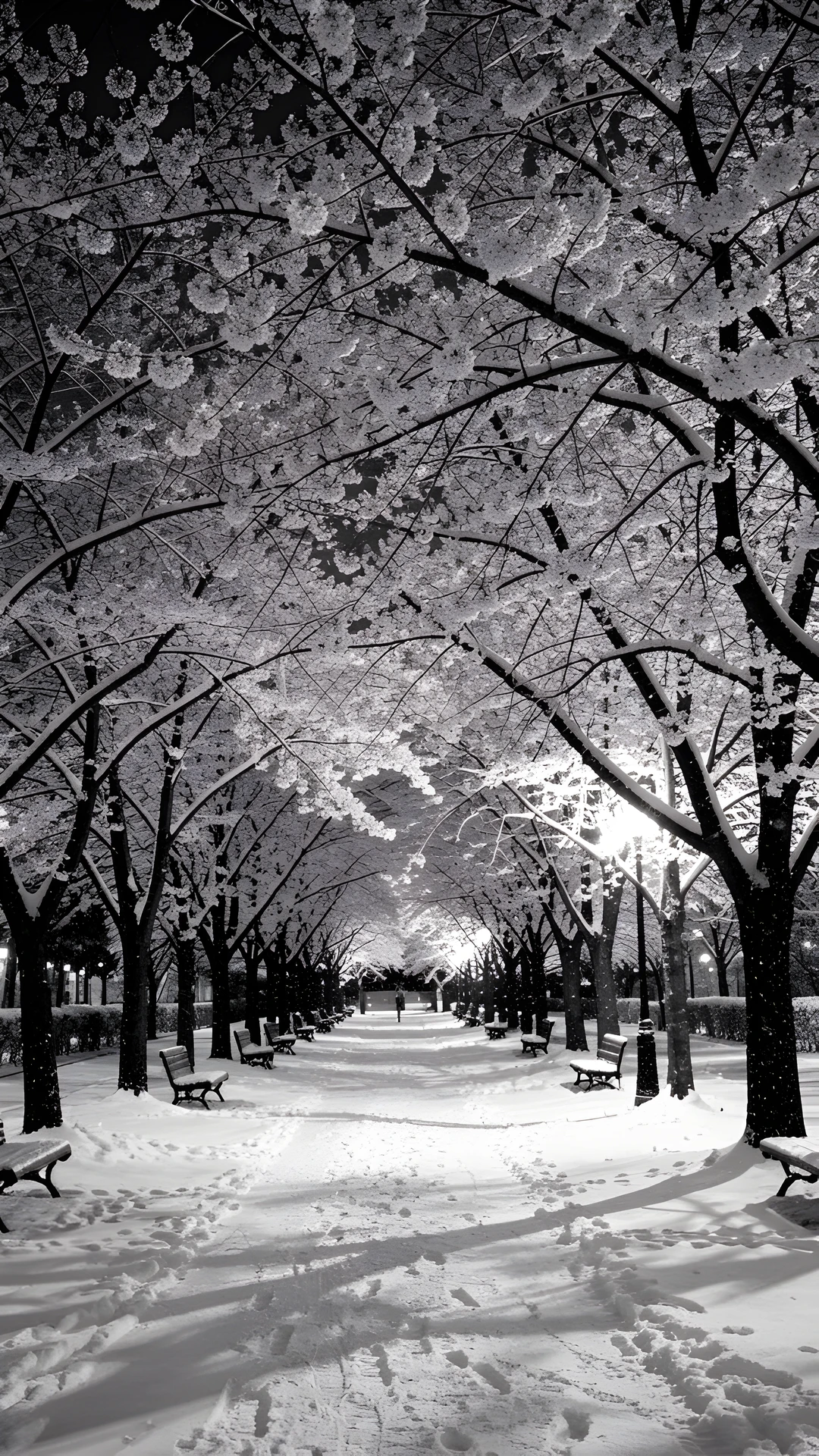Cherry Blossom Night