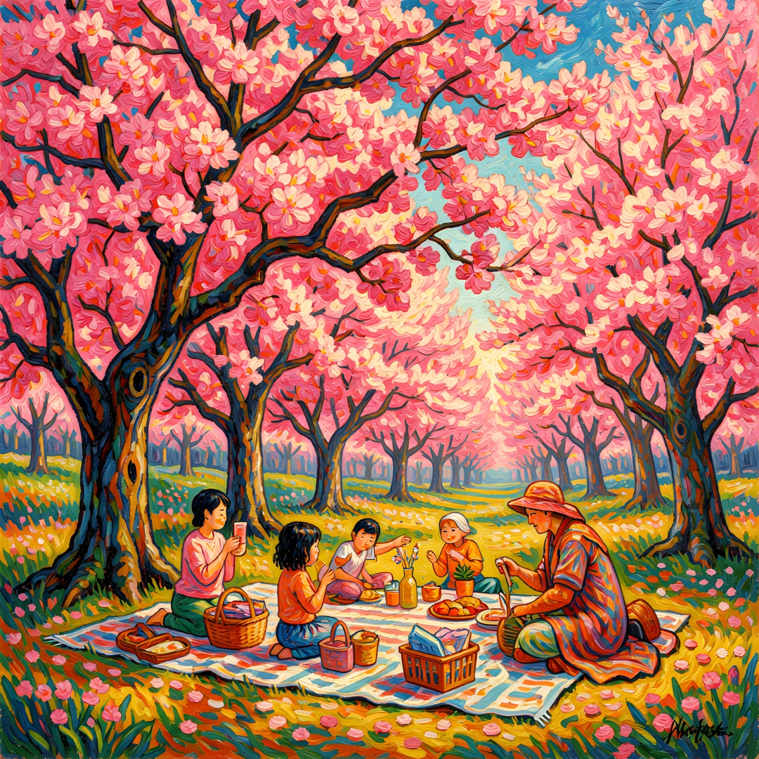 Pink Cherry Blossom