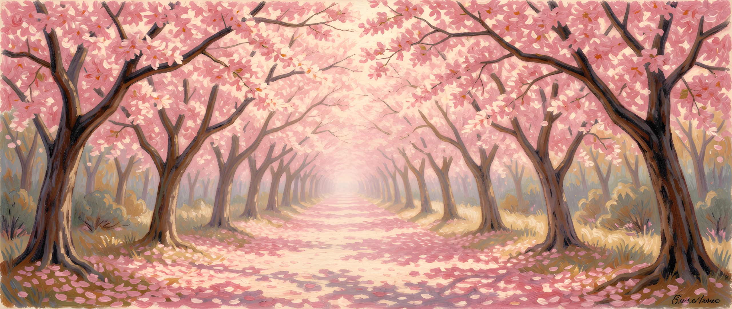 Sakura Petal Tunnel