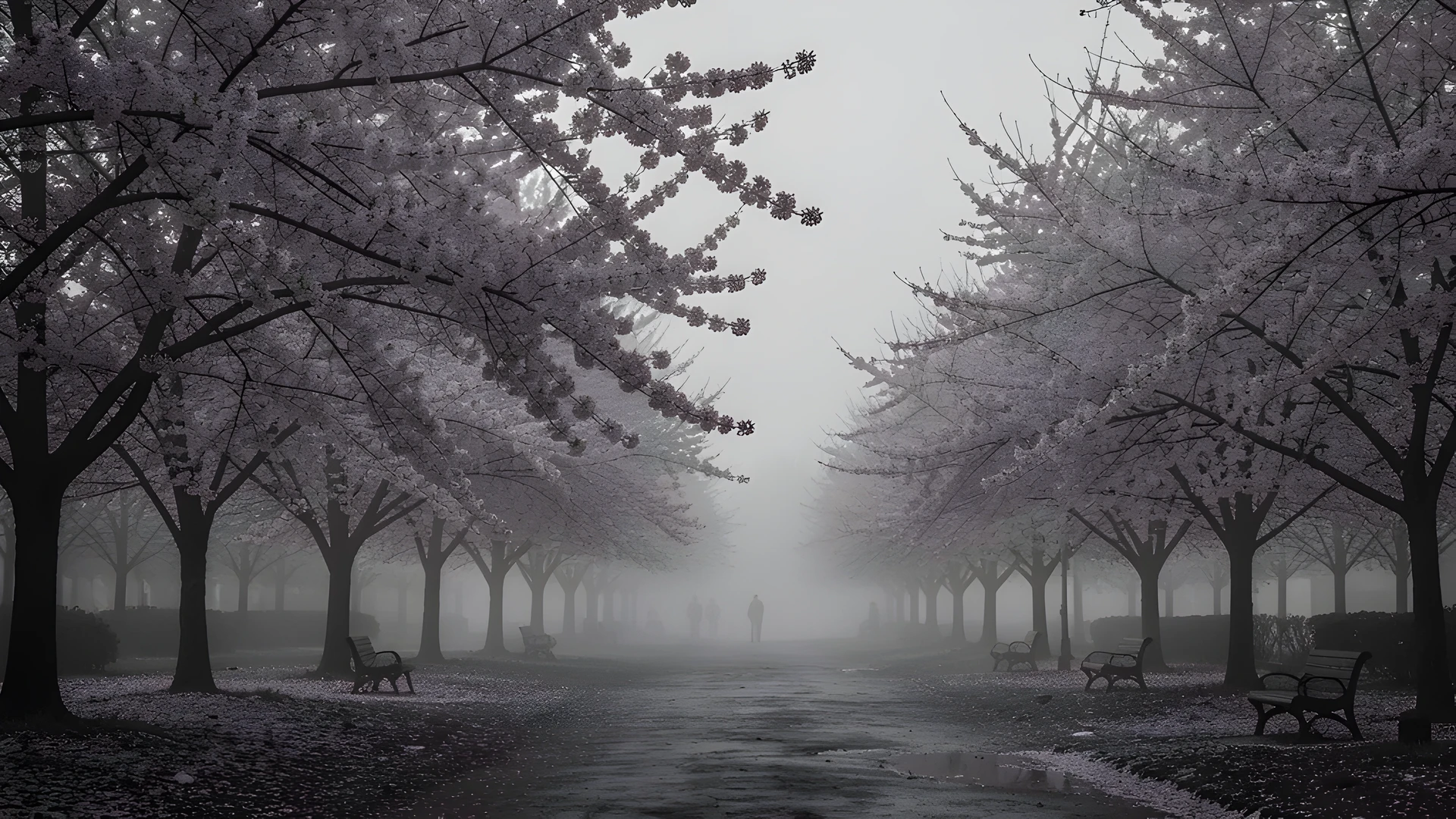 Cherry Blossom Night