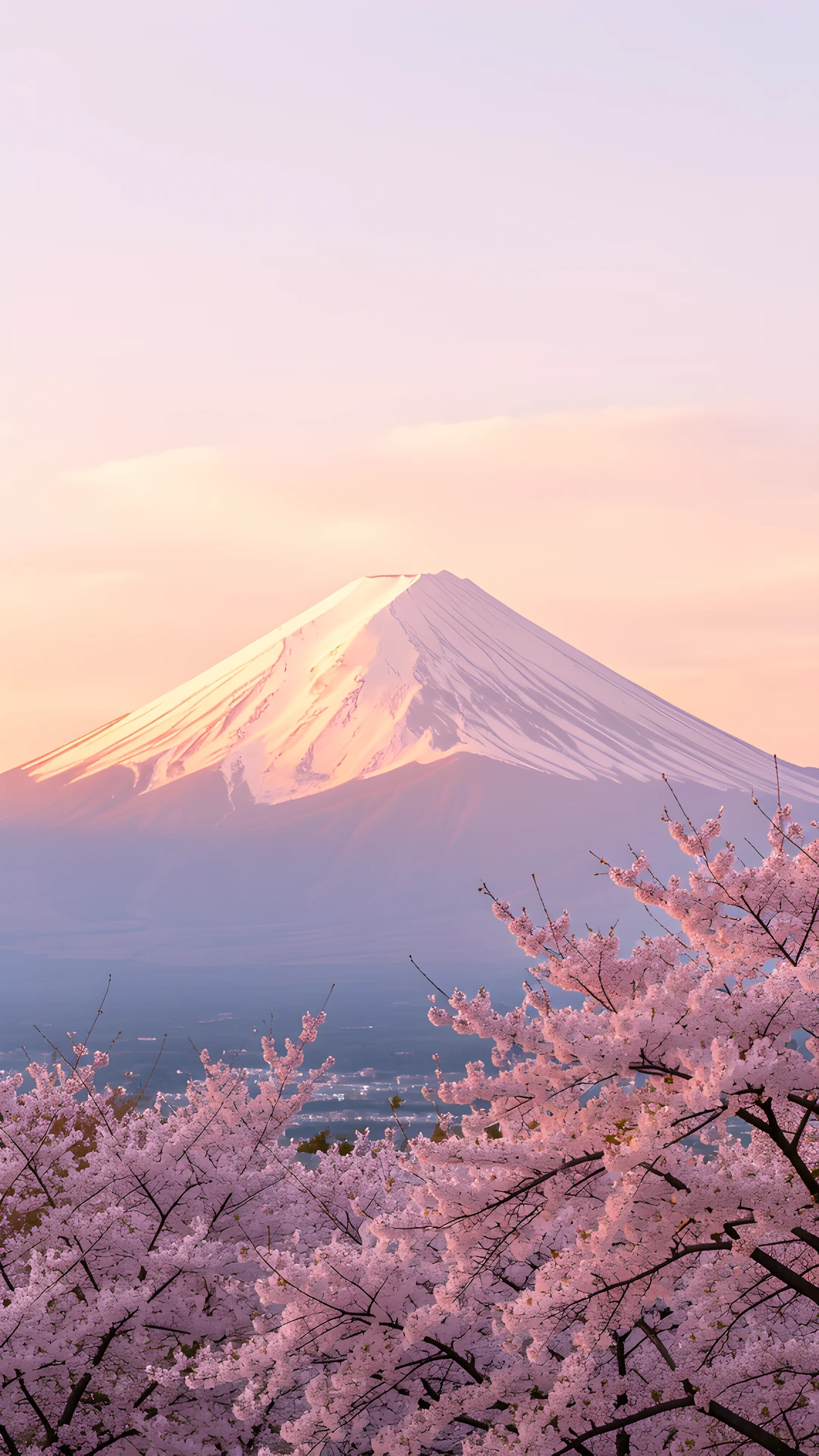 Sakura Sunset Glow
