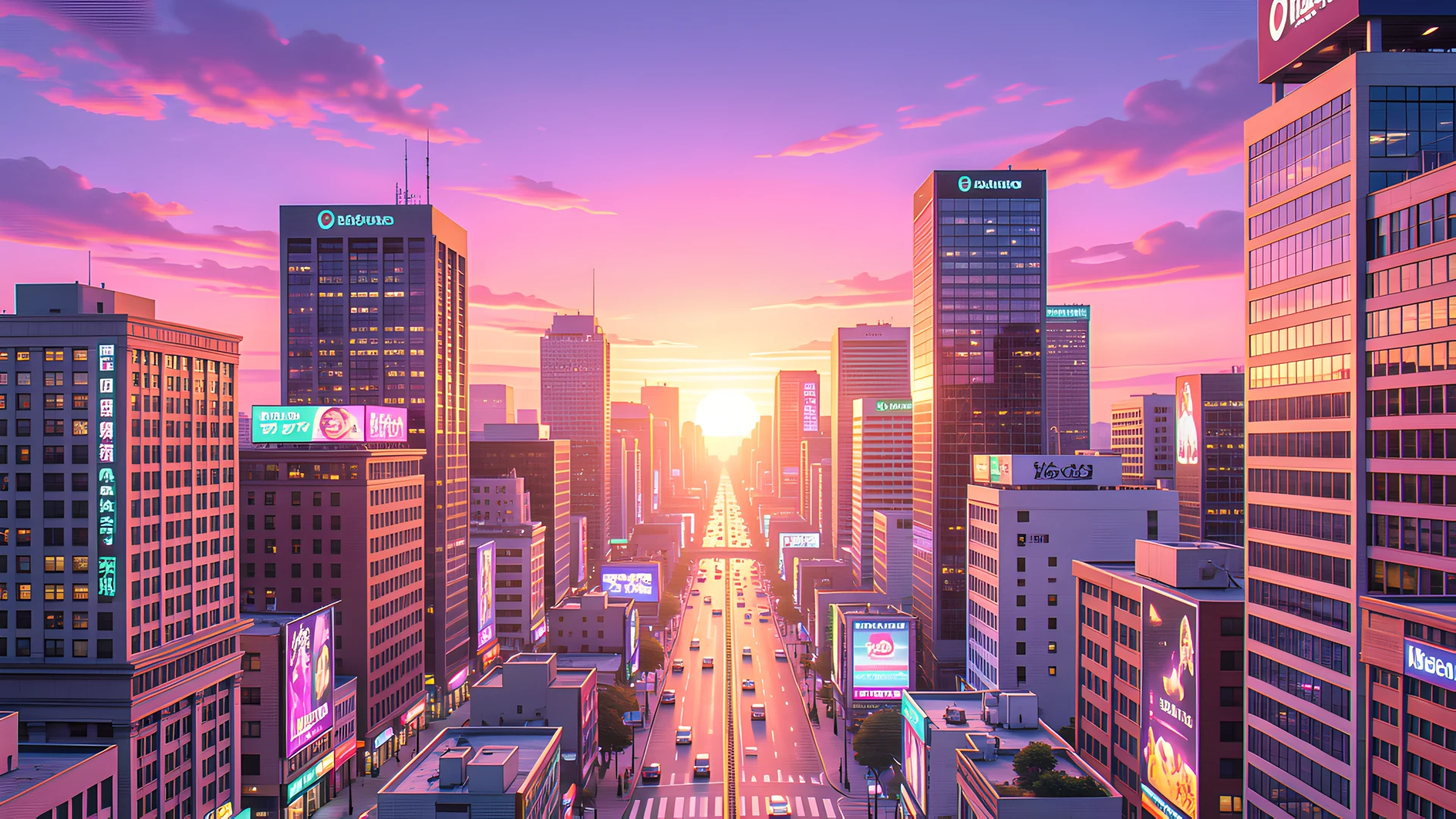 Retro Faded Skies