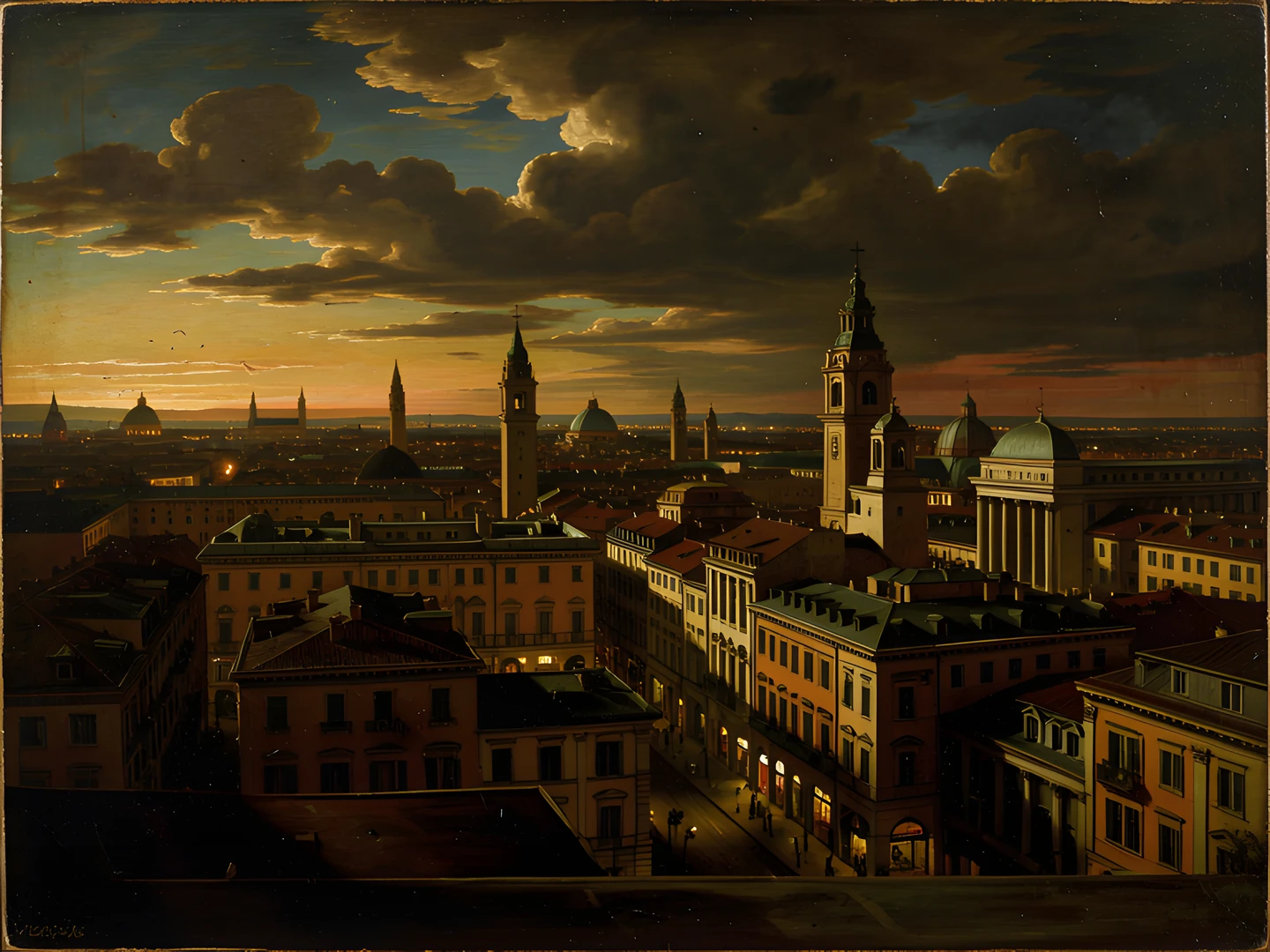 City Street Scene