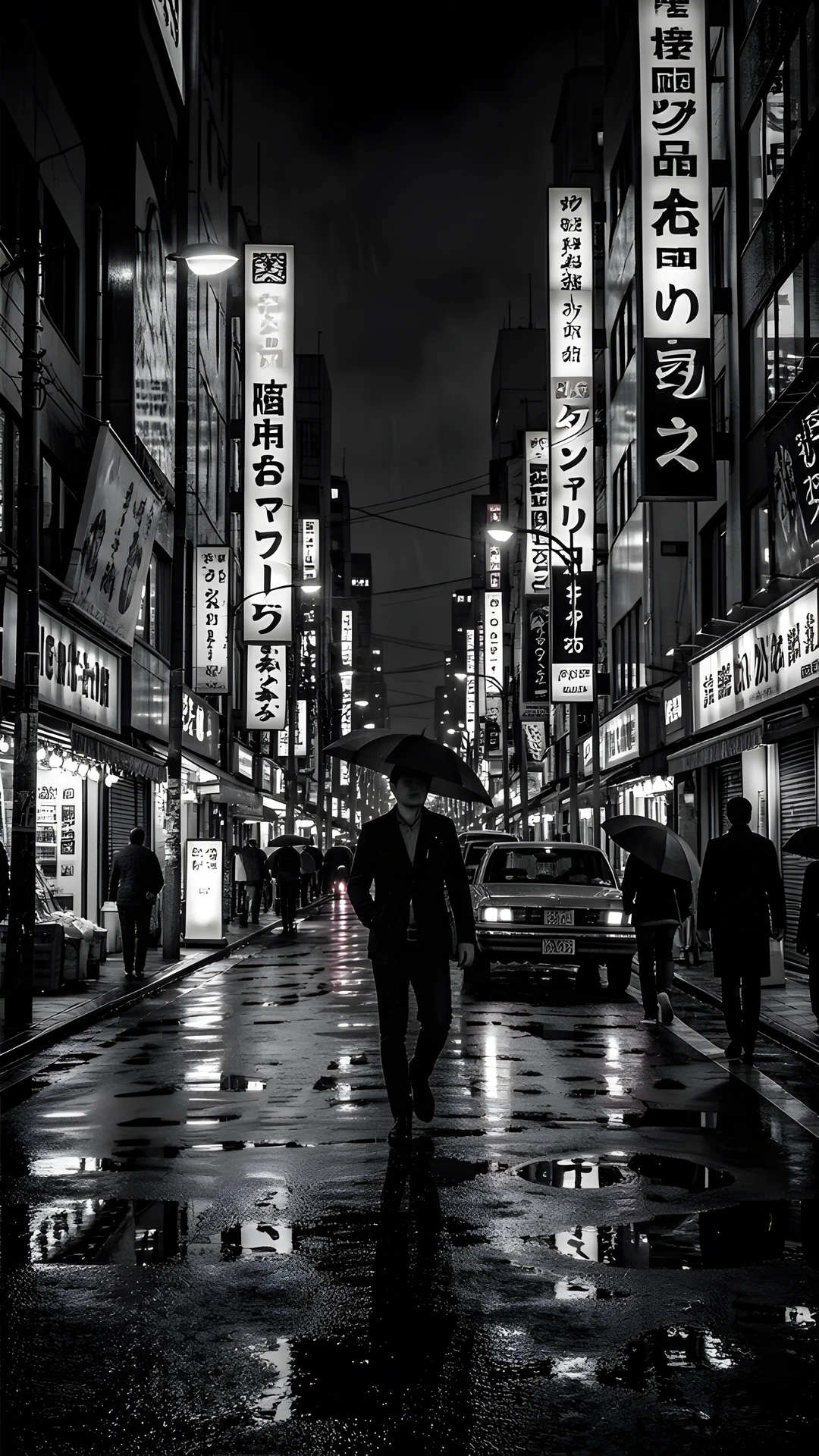 Rainy City Streets