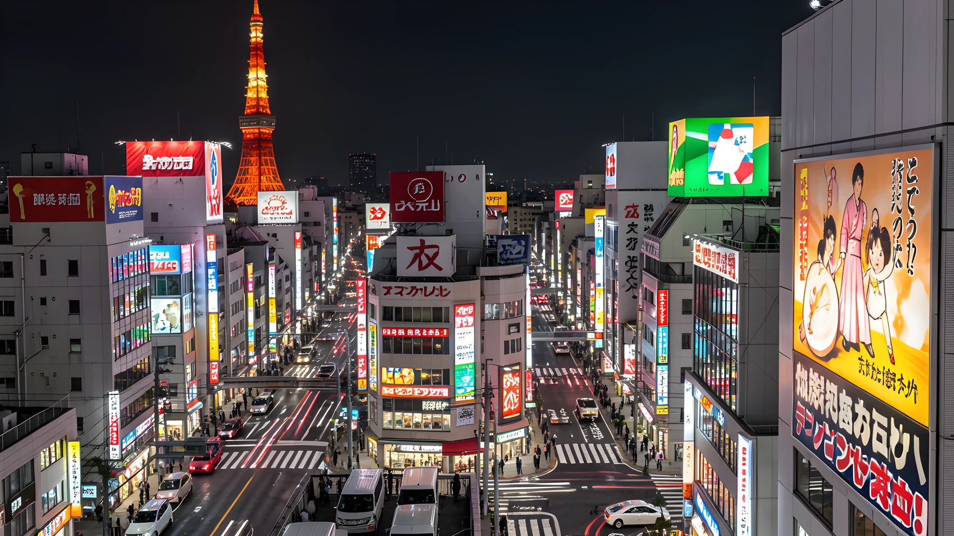 Neon Cityscape