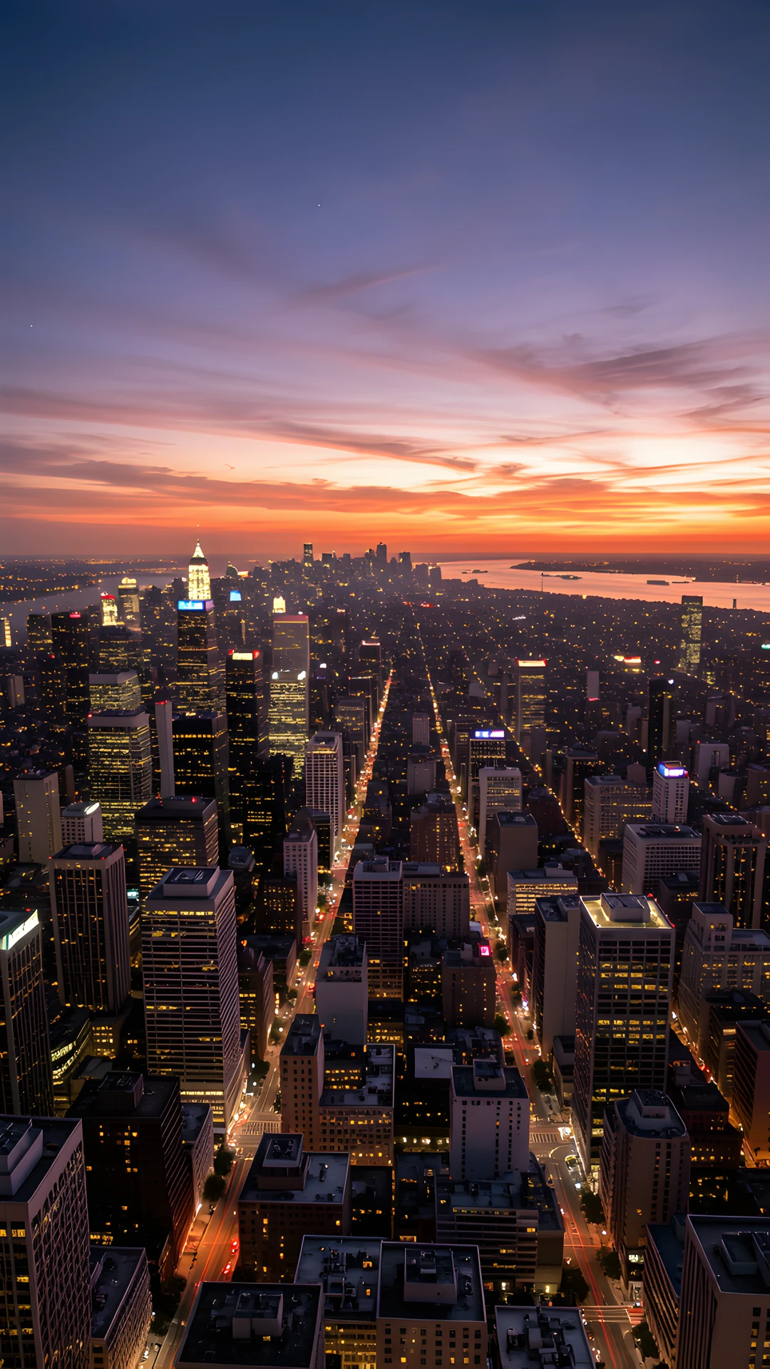 City Skyline Glow