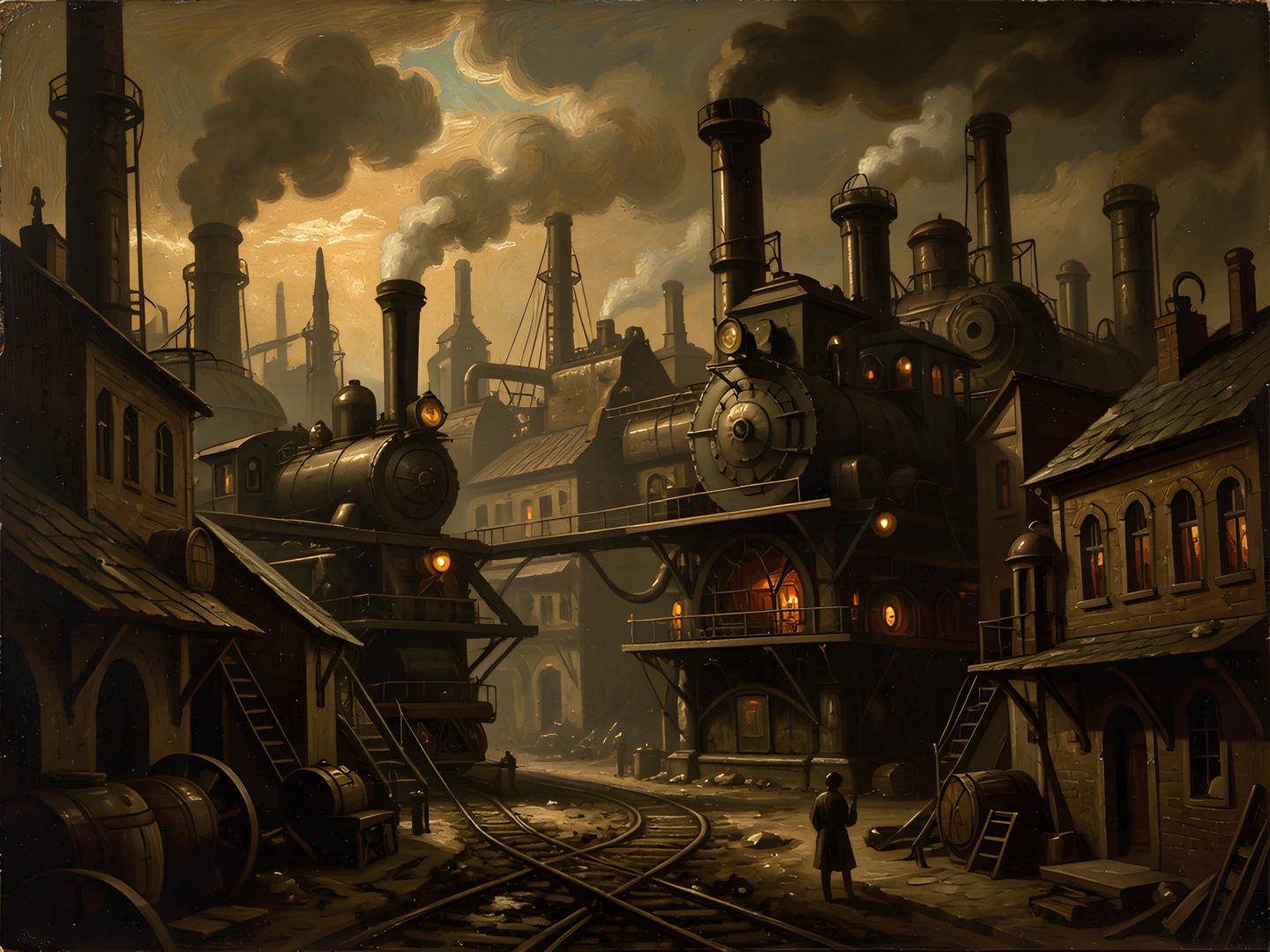 Dark Victorian Alley