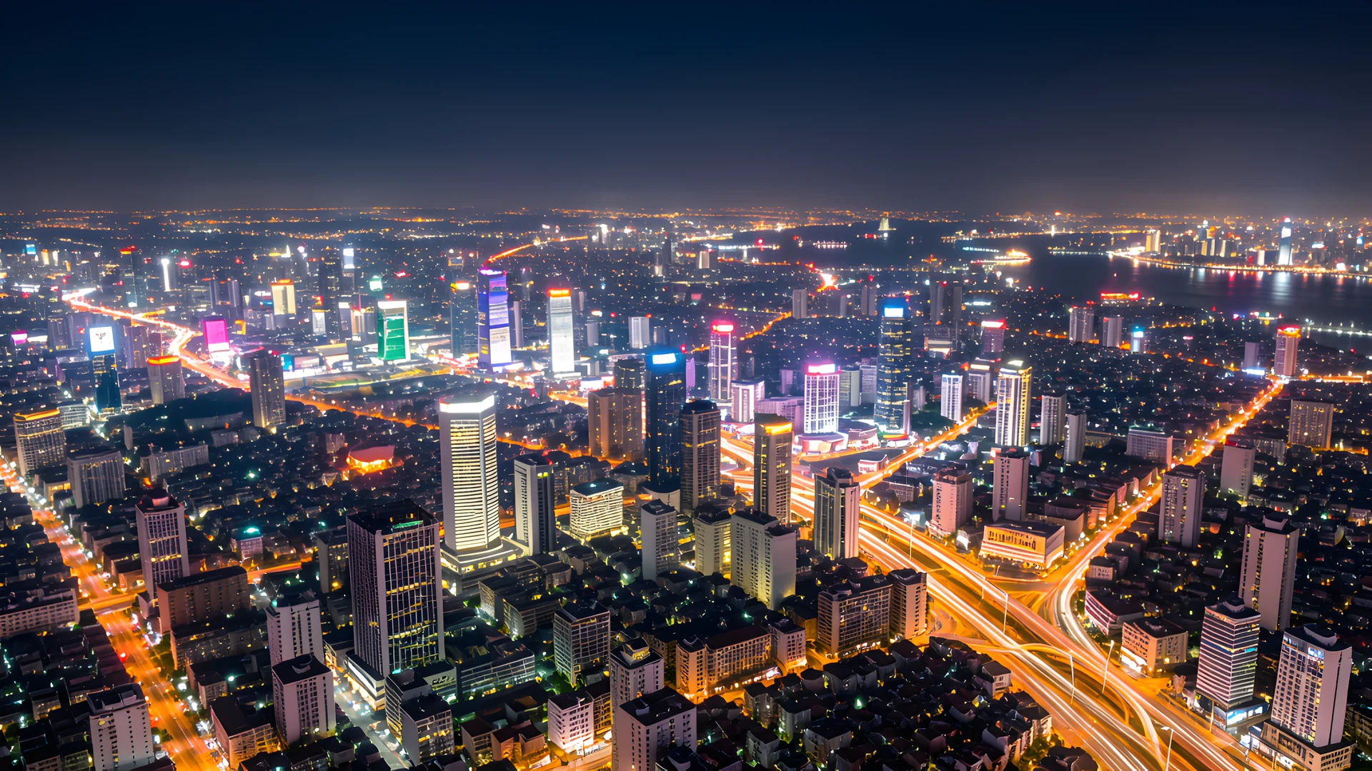 Neon Cityscape