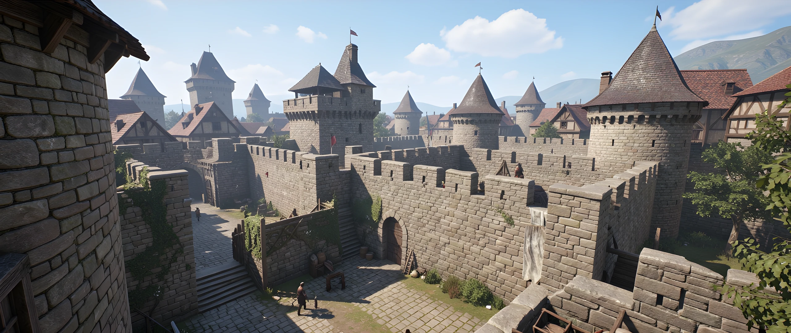 Castle Cityscape