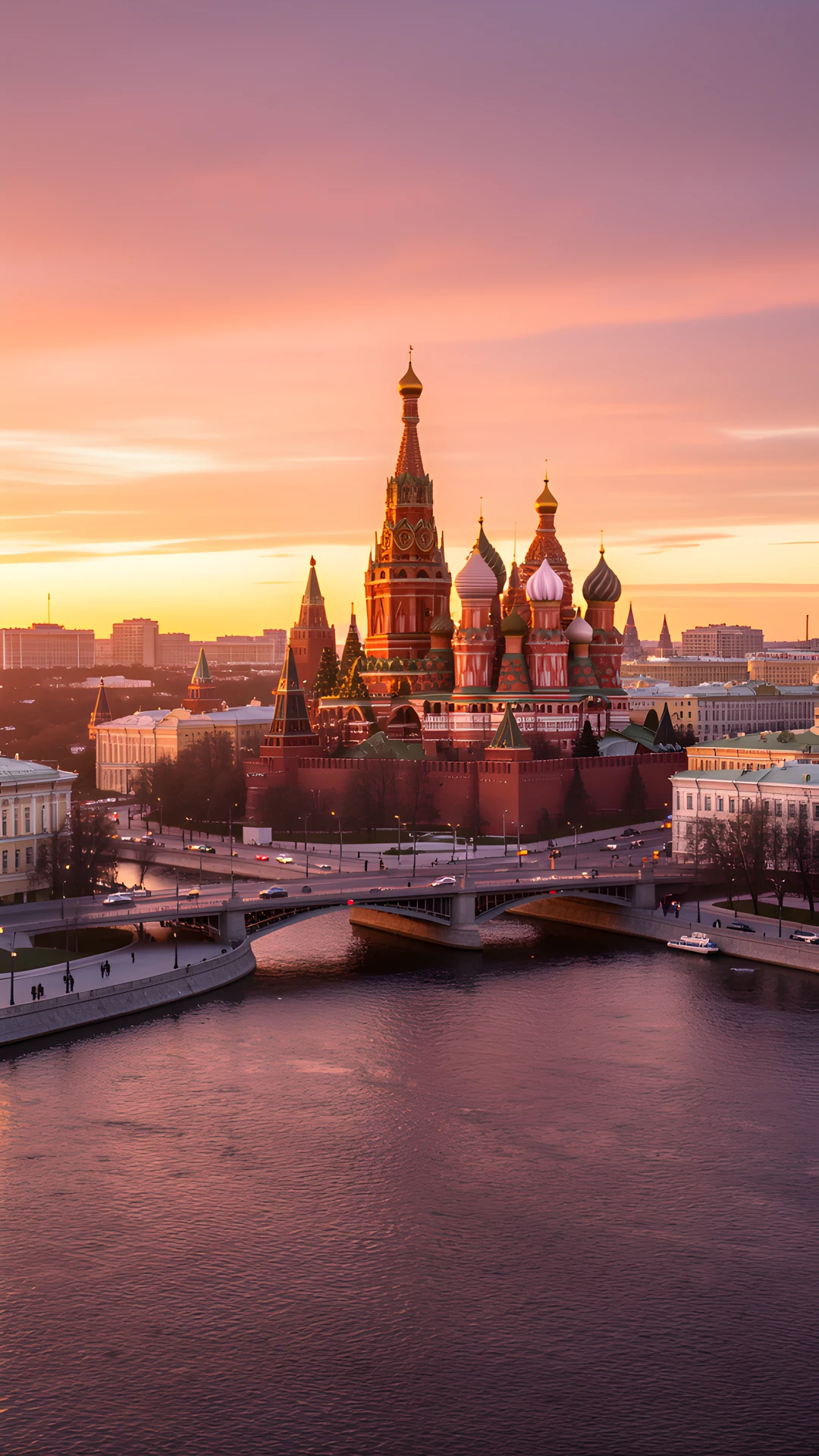 Red Square Dawn