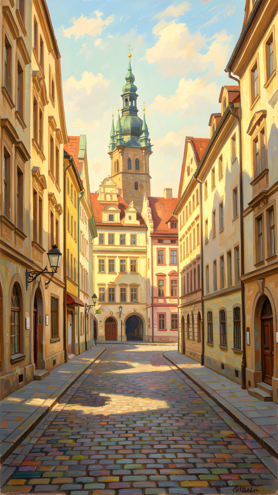 Prague City Streets